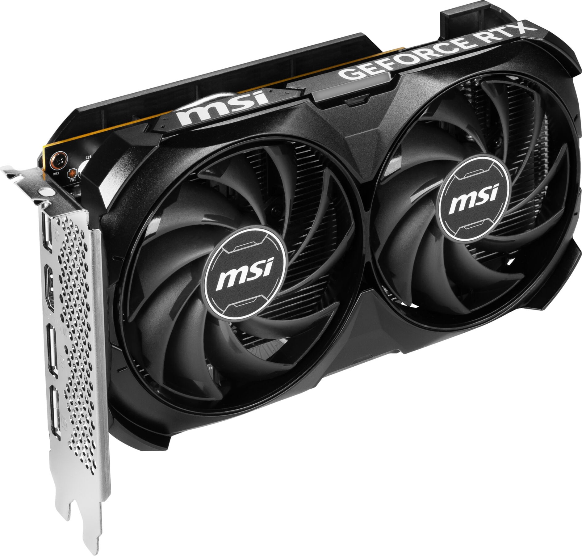 MSI Grafikkarte »GEFORCE RTX 4060 VENTUS 2X BLACK 8G OC«