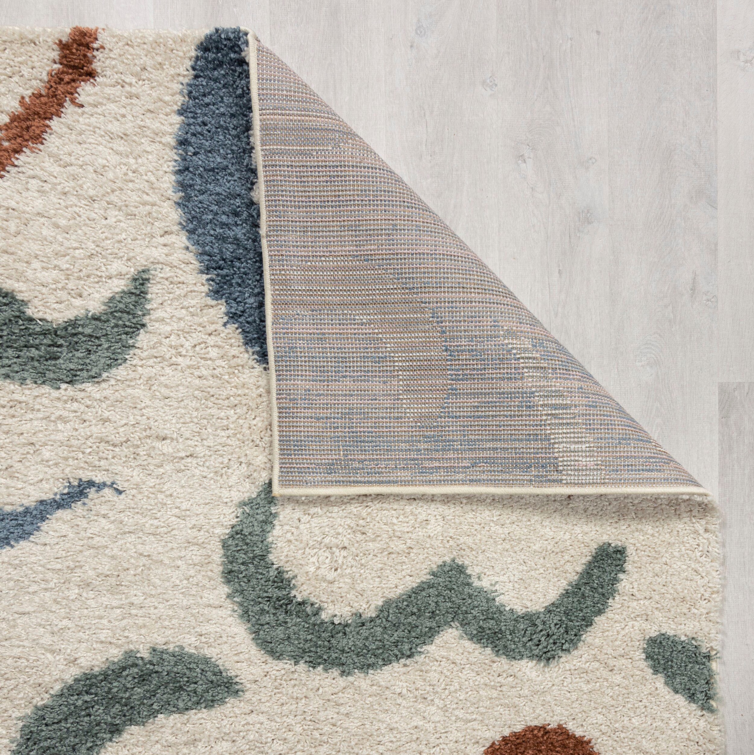 FLAIR RUGS Hochflor-Teppich »SQUIGGLE«, rechteckig, 30 mm Höhe