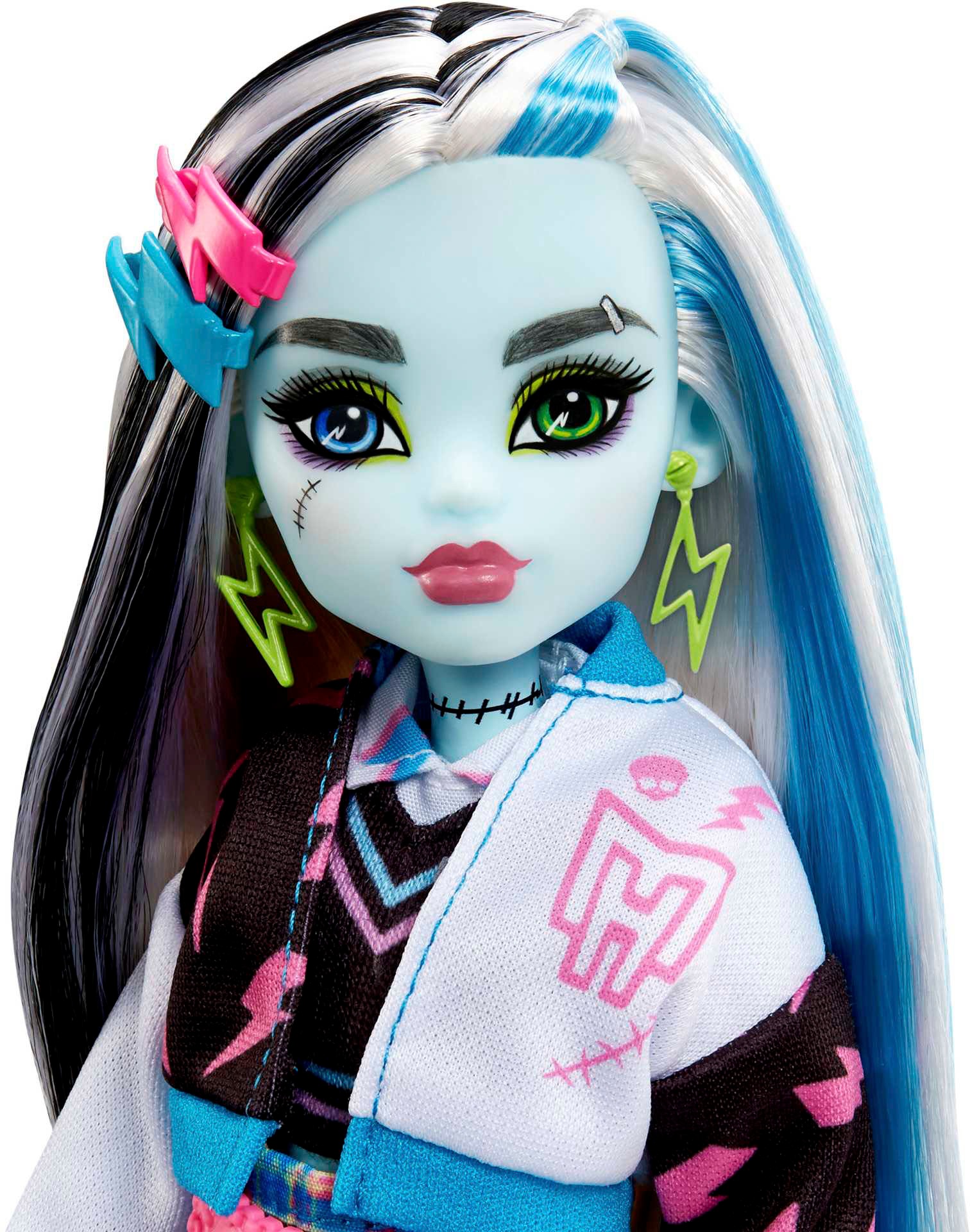 Mattel® Anziehpuppe »Monster High, Frankie Stein mit Hund«
