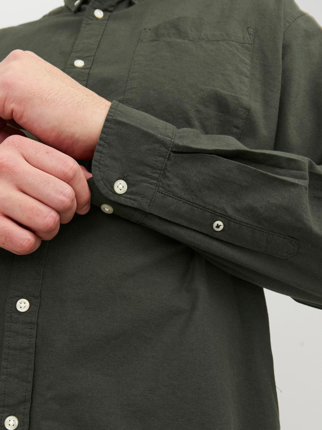 Jack & Jones PlusSize Langarmhemd »JJ JJEOXFORD SHIRT L/S«