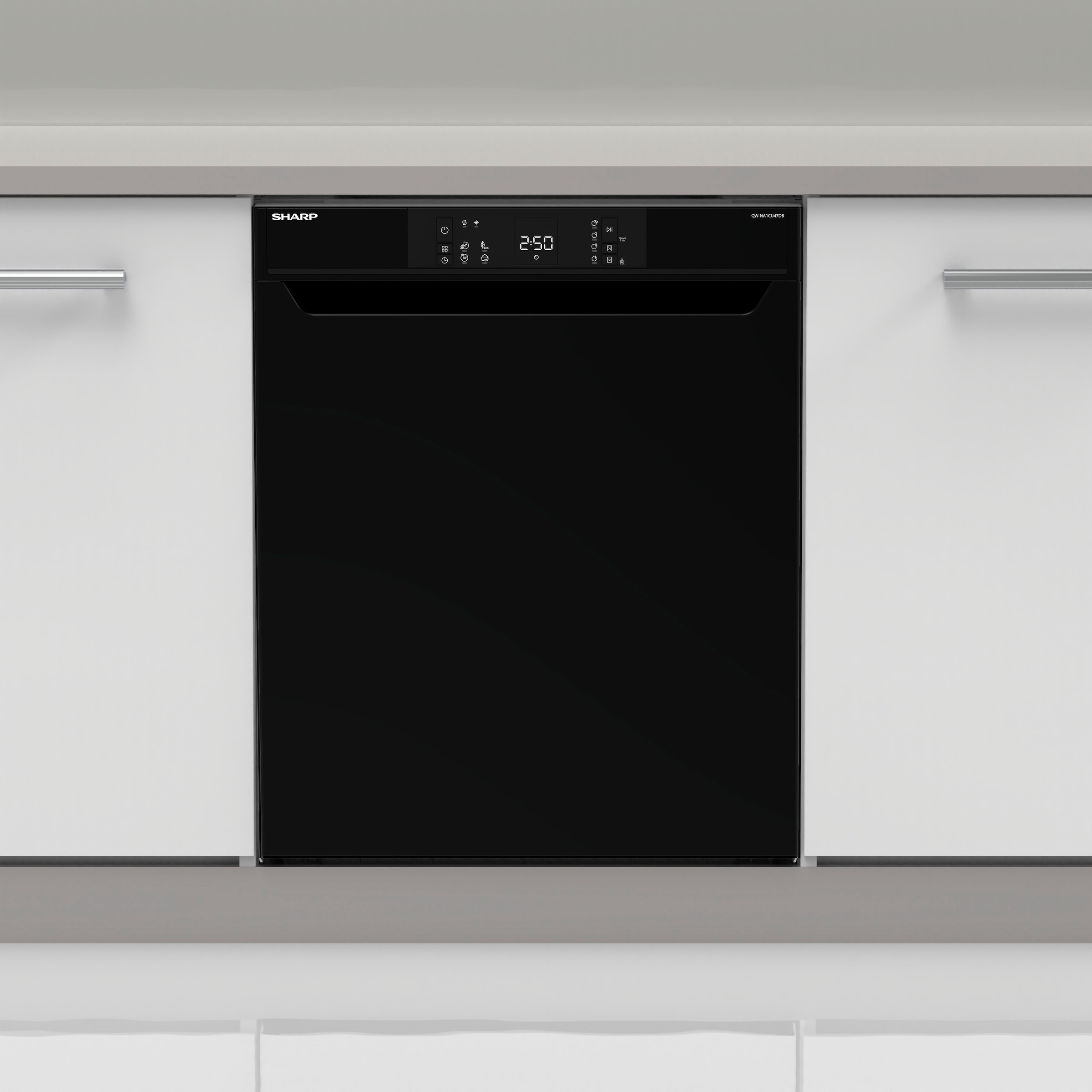 Sharp Unterbaugeschirrspüler »QW-NA1CU47DB-DE«, 13 Maßgedecke
