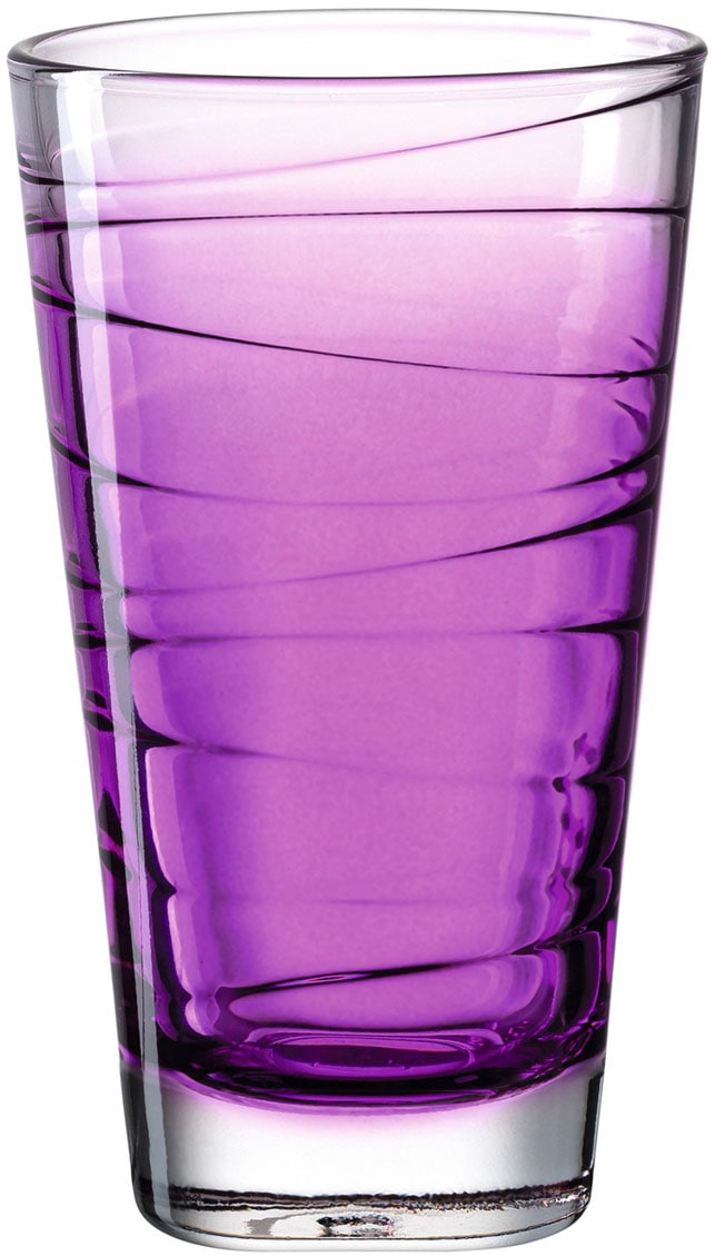 LEONARDO Longdrinkglas »VARIO STRUTTURA«, (Set, 6 tlg.), 280 ml, 6-teilig