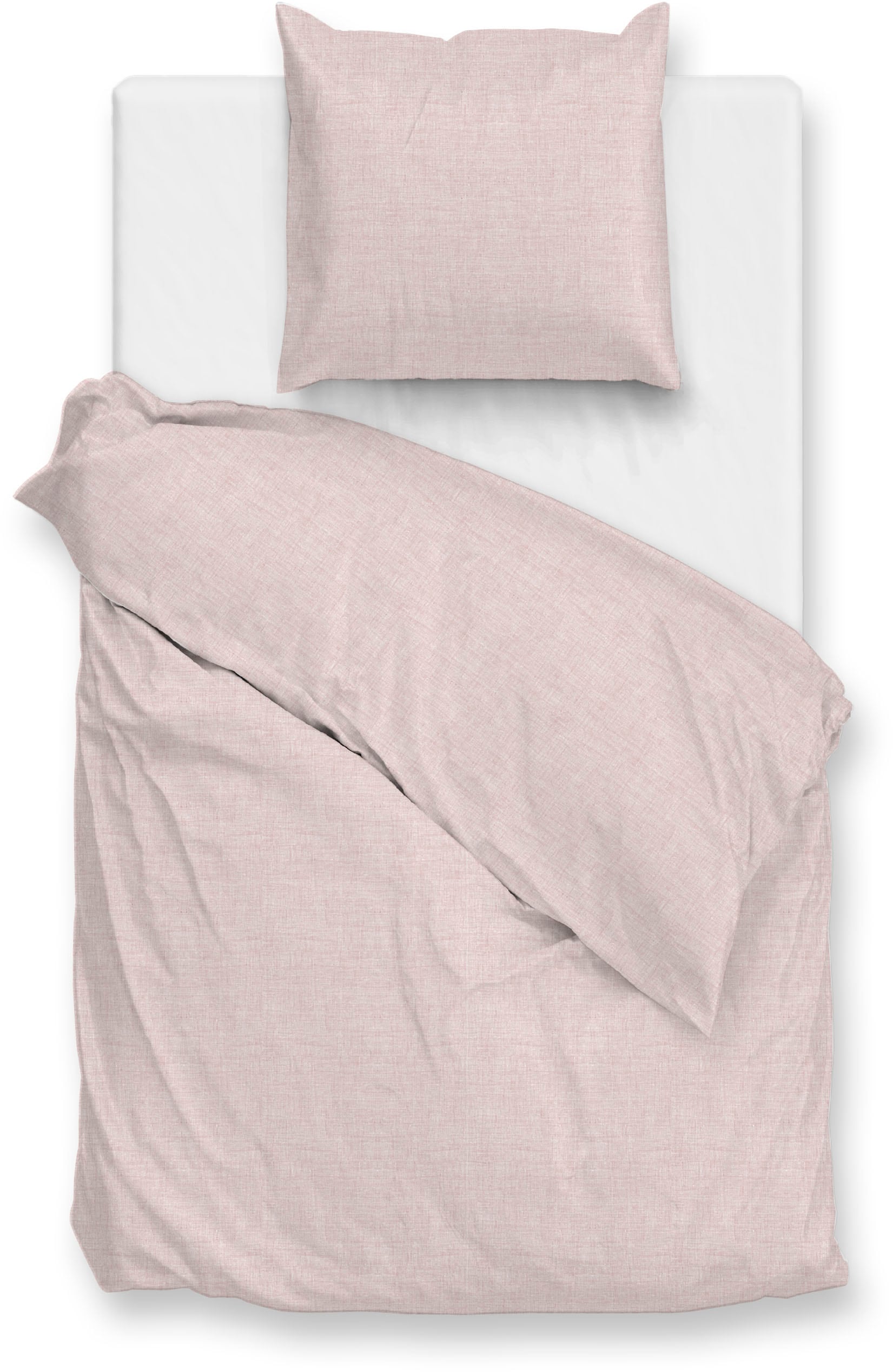 ZO HOME Bettwäsche »Zohome Bettwäsche Baumwolle Flanell Flanella-di-Lino« 2 Stk. Bettwäsche aus 100% Baumwolle, hochwertige Flanell, ab 135x200 cm.