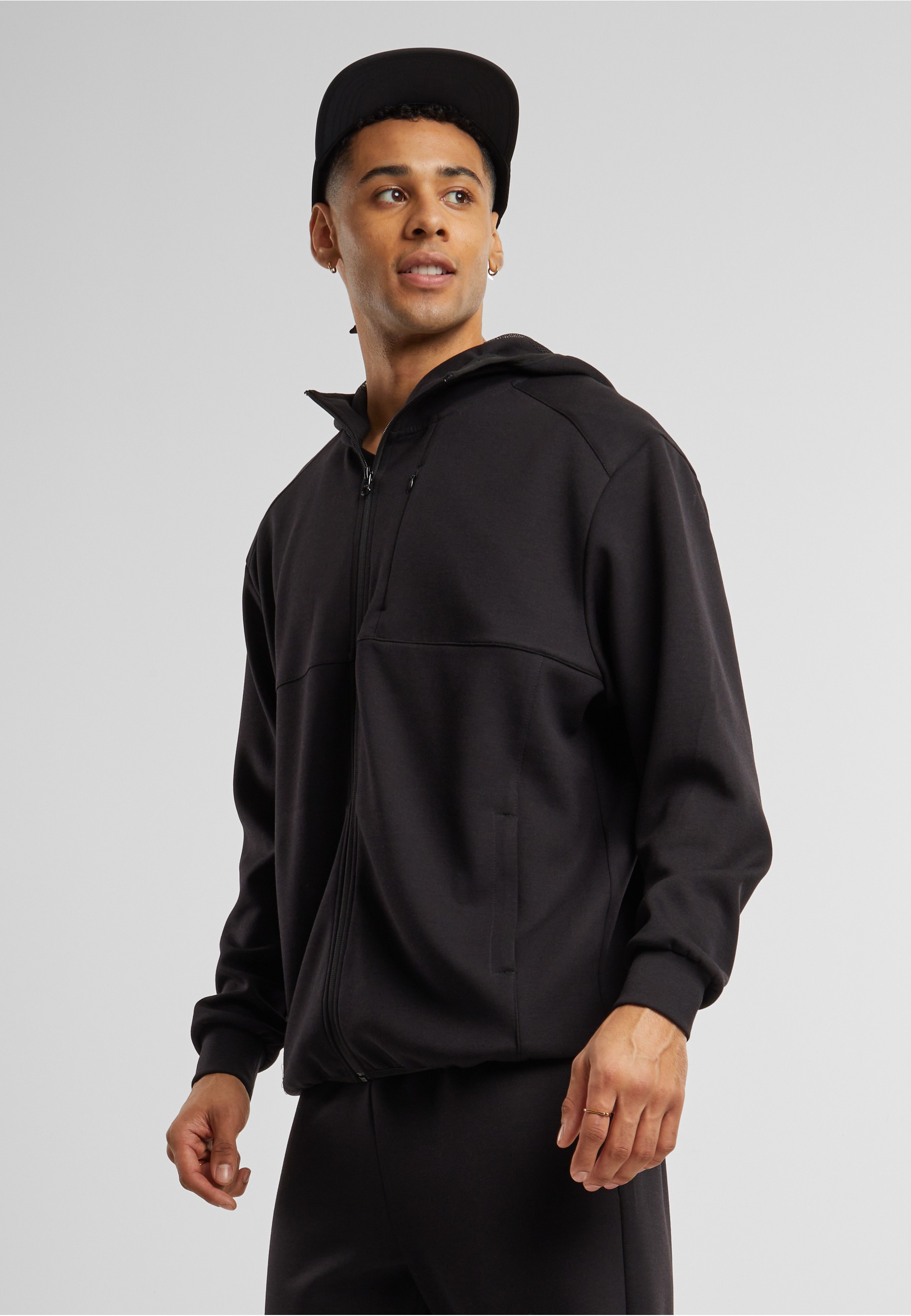 URBAN CLASSICS Kapuzenpullover »Urban Classics Scuba Zip Pocket Hoody« 1