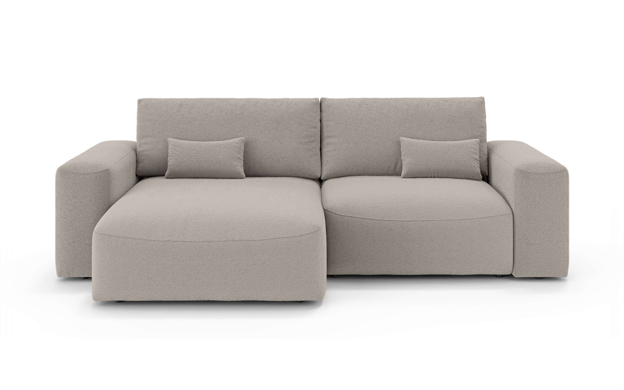 OTTO home Ecksofa »MATTS Schlafsofa mit Bettkasten, Maße B/T/H: 265/159/89 günstig online kaufen