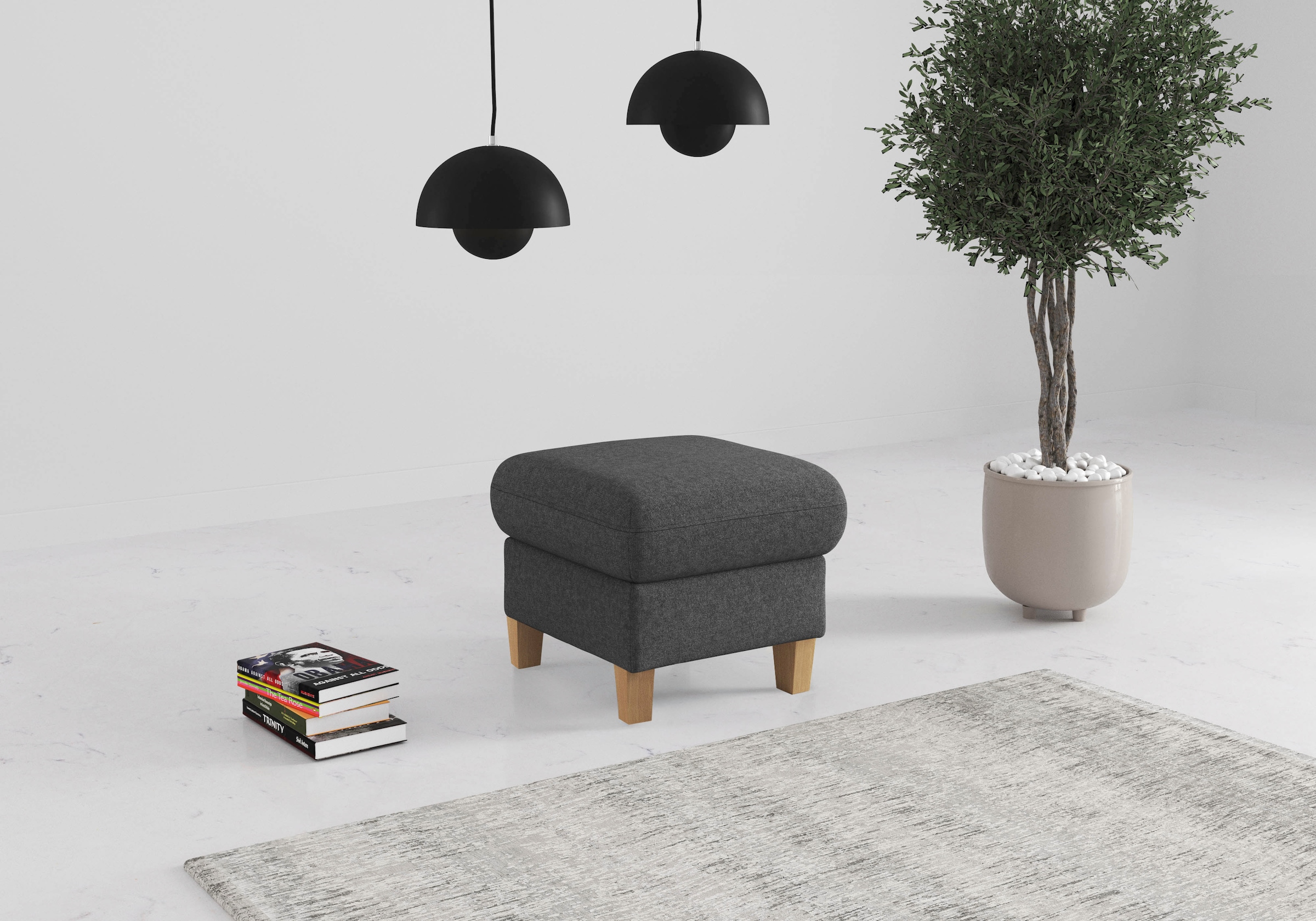 Home affaire Polsterhocker »Glendale« mit Stauraum günstig online kaufen