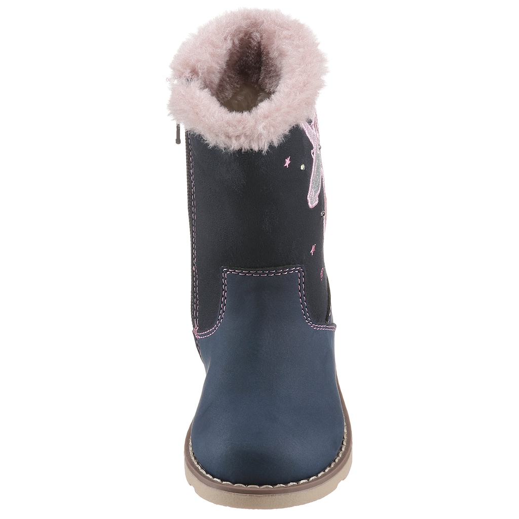 TOM TAILOR Winterstiefel »Blinkschuh«