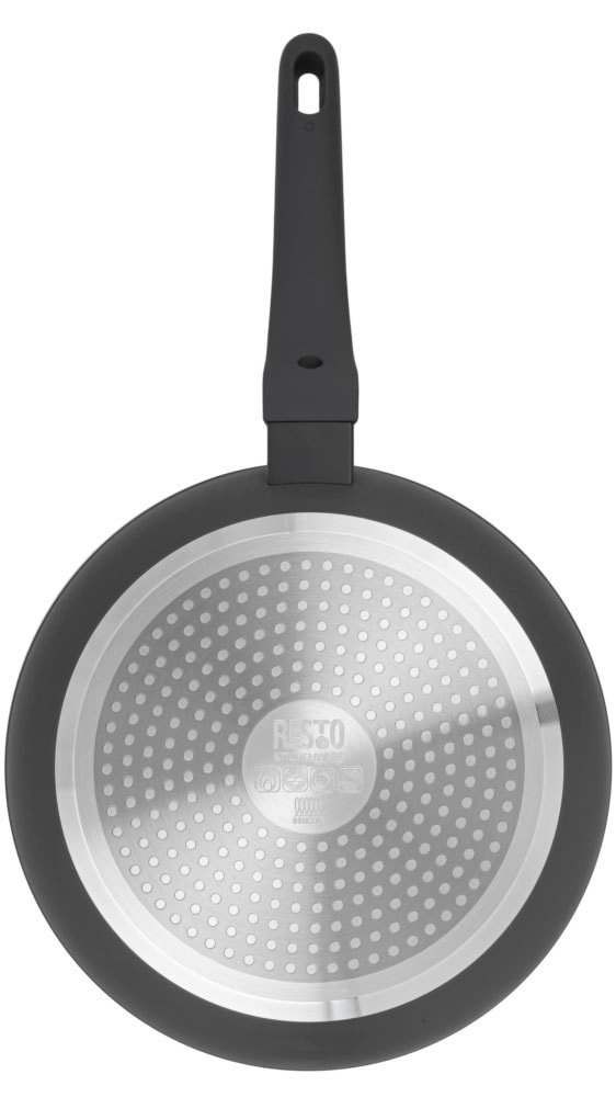 RESTO Kitchenware Bratpfanne »Cas, Universalpfanne mit ergonomischem Soft-Touch Griff«, Aluminium, (1 tlg.), mit keramischer Antihaftbeschichtung, PFAS-frei