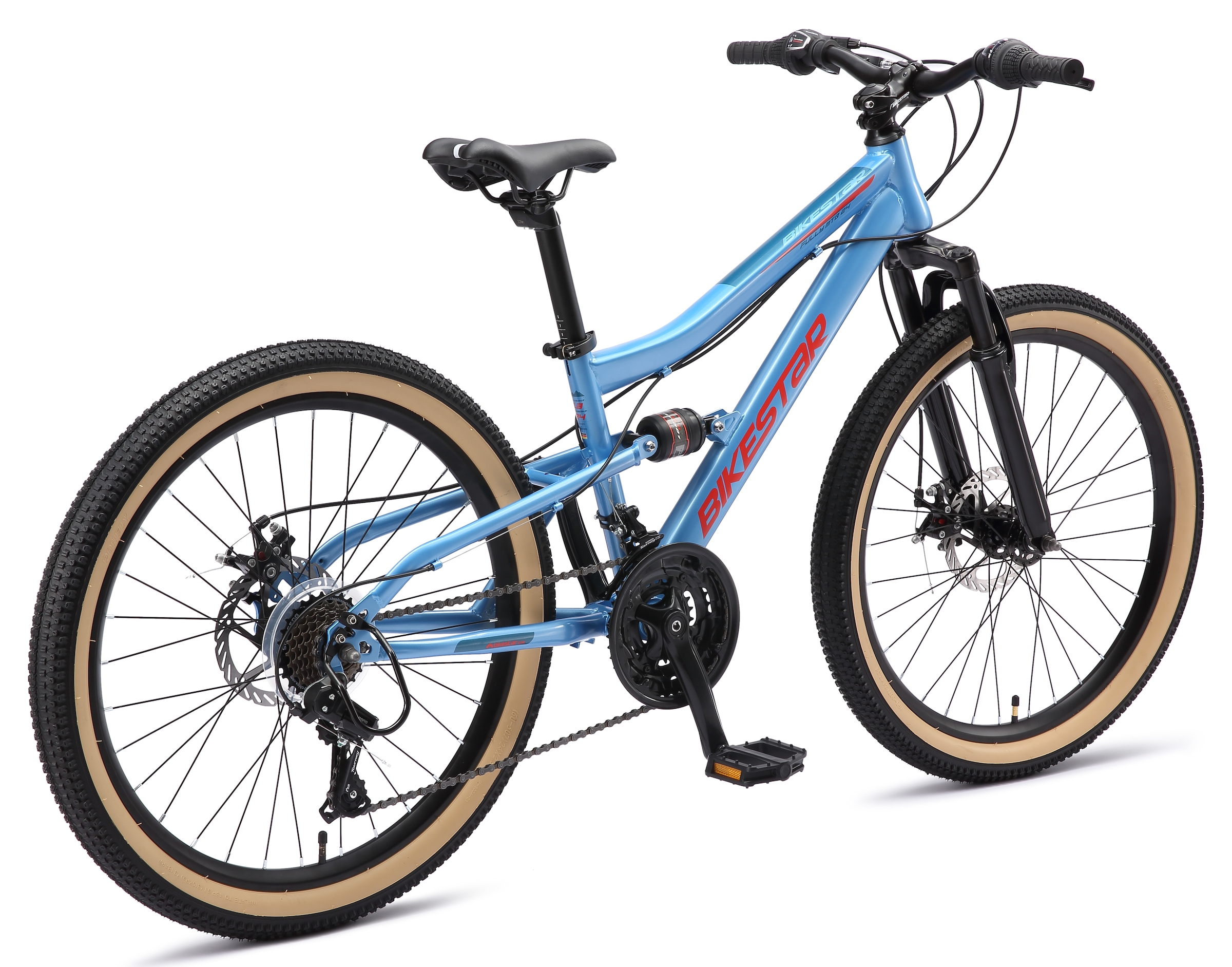 Bikestar Jugendfahrrad 21 Gang Shimano RD-TY21 Schaltwerk Kettenschaltung