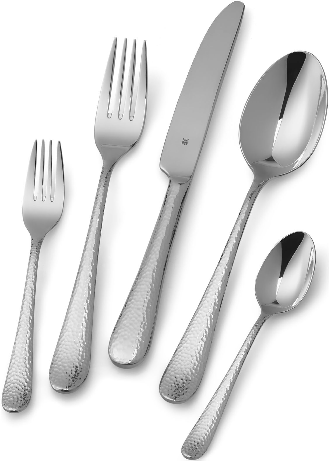 WMF Besteck-Set »Sitello«, (Set, 30 tlg.), geschmiedete Messer, farbecht, W günstig online kaufen