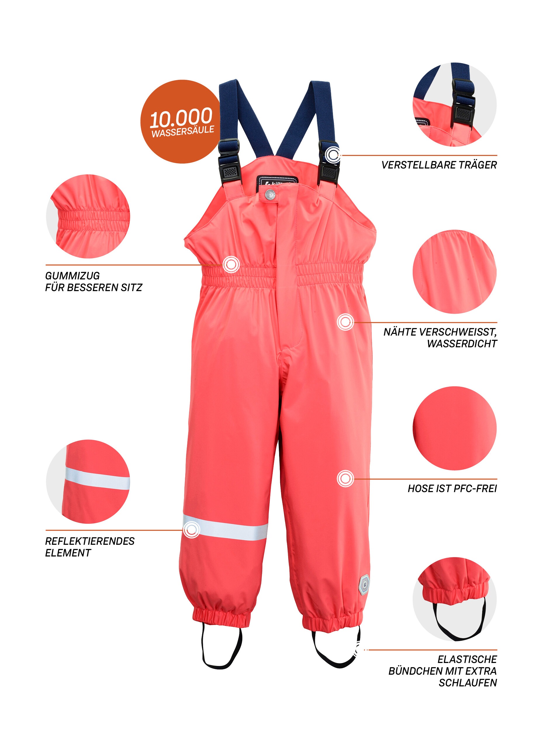 Killtec Regenhose »Jaely Mini«