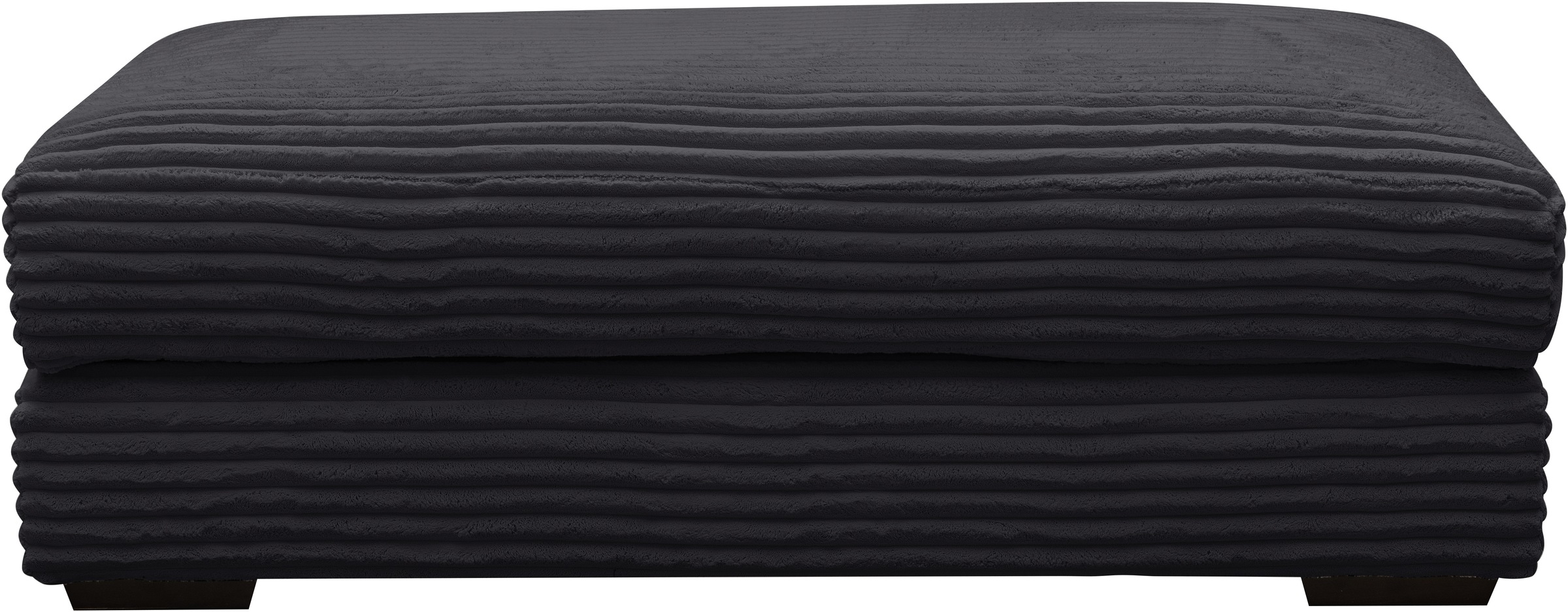 WERK2 Hocker »Eden«, Design Hocker in Cord mit besonders weichem Sitzkomfort