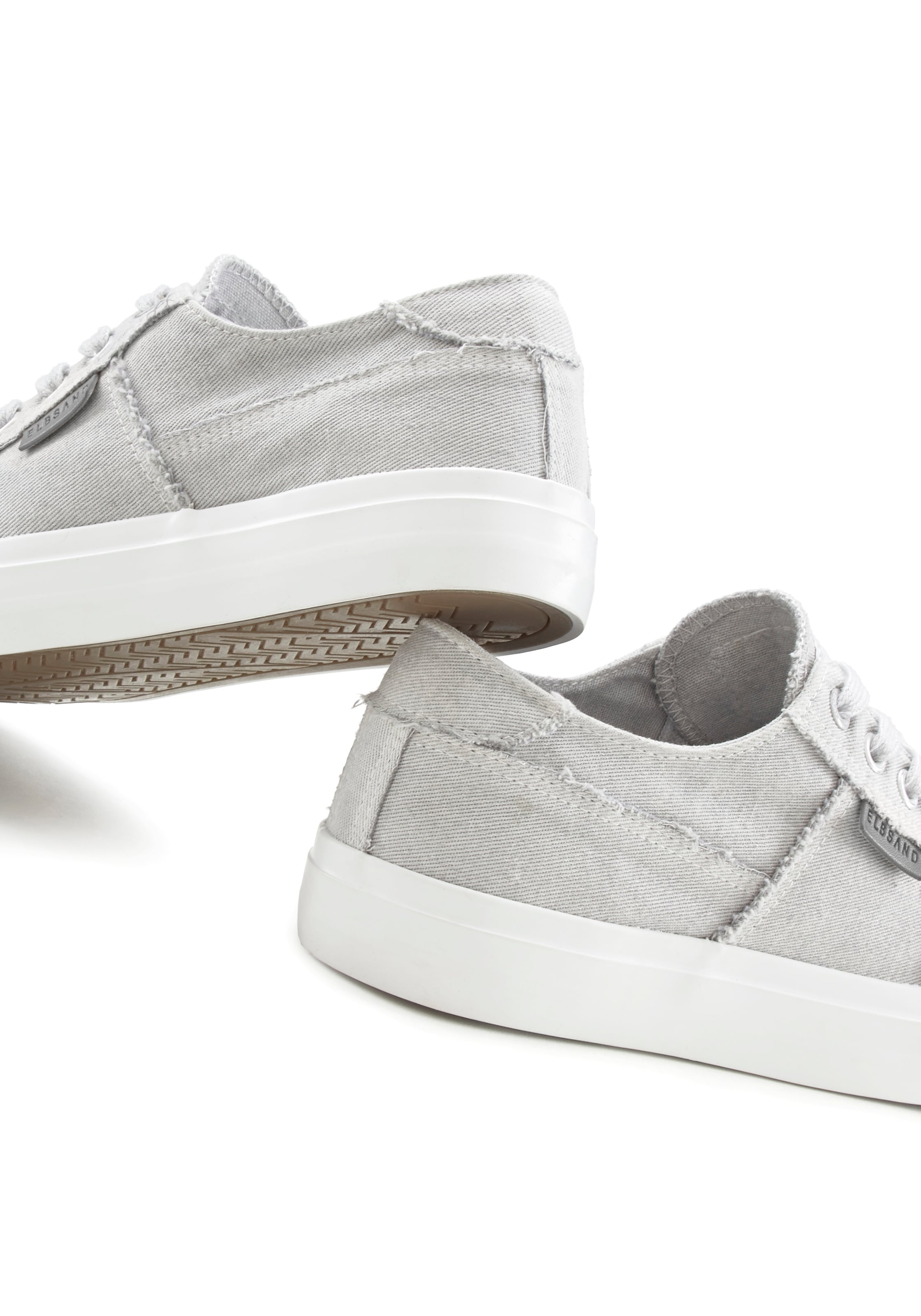 Elbsand Sneaker »Schnürschuh,«, Schnürhalbschuh, Freizeitschuh aus Textil, Used-Look VEGAN