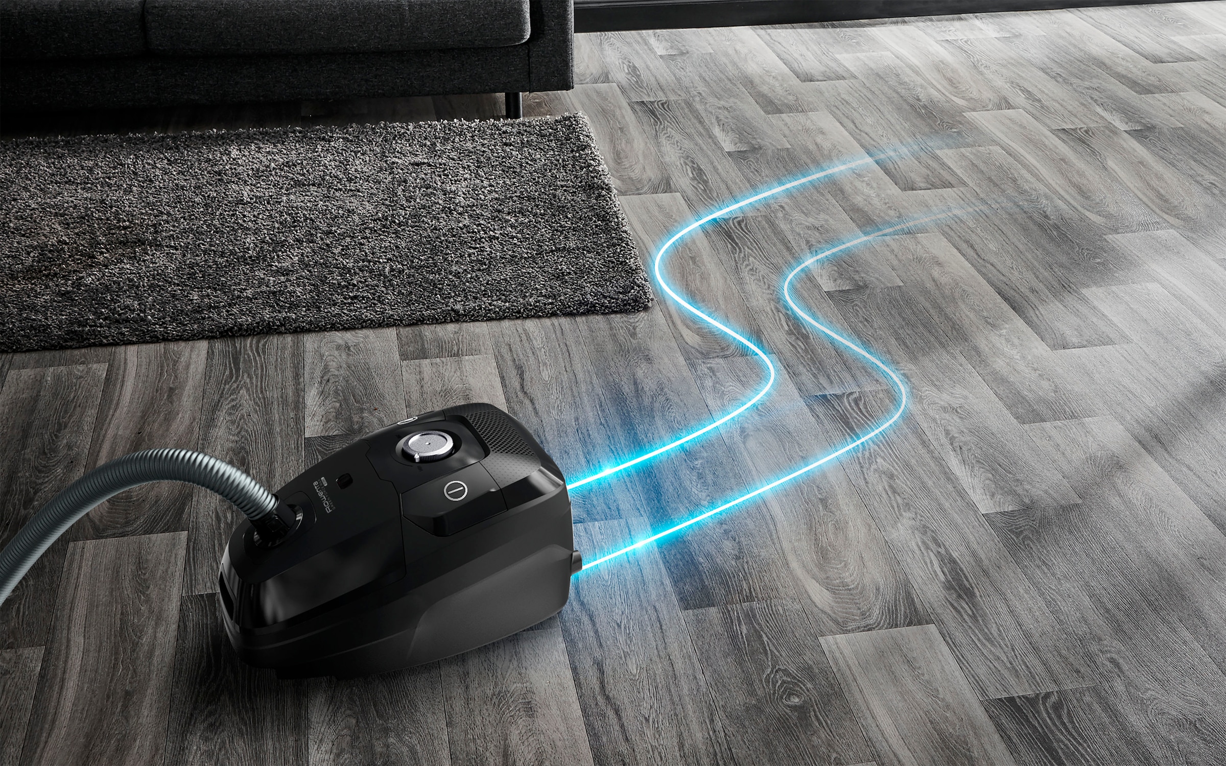Rowenta Bodenstaubsauger »Green Force Max Silence, mit Beutel, 900 Watt, 4,5 L Staubbeutel,«, 750 W, mit Beutel, aus recyceltem Kunststoff, 12 m Aktionsradius, inkl. Zubehör, RO6136
