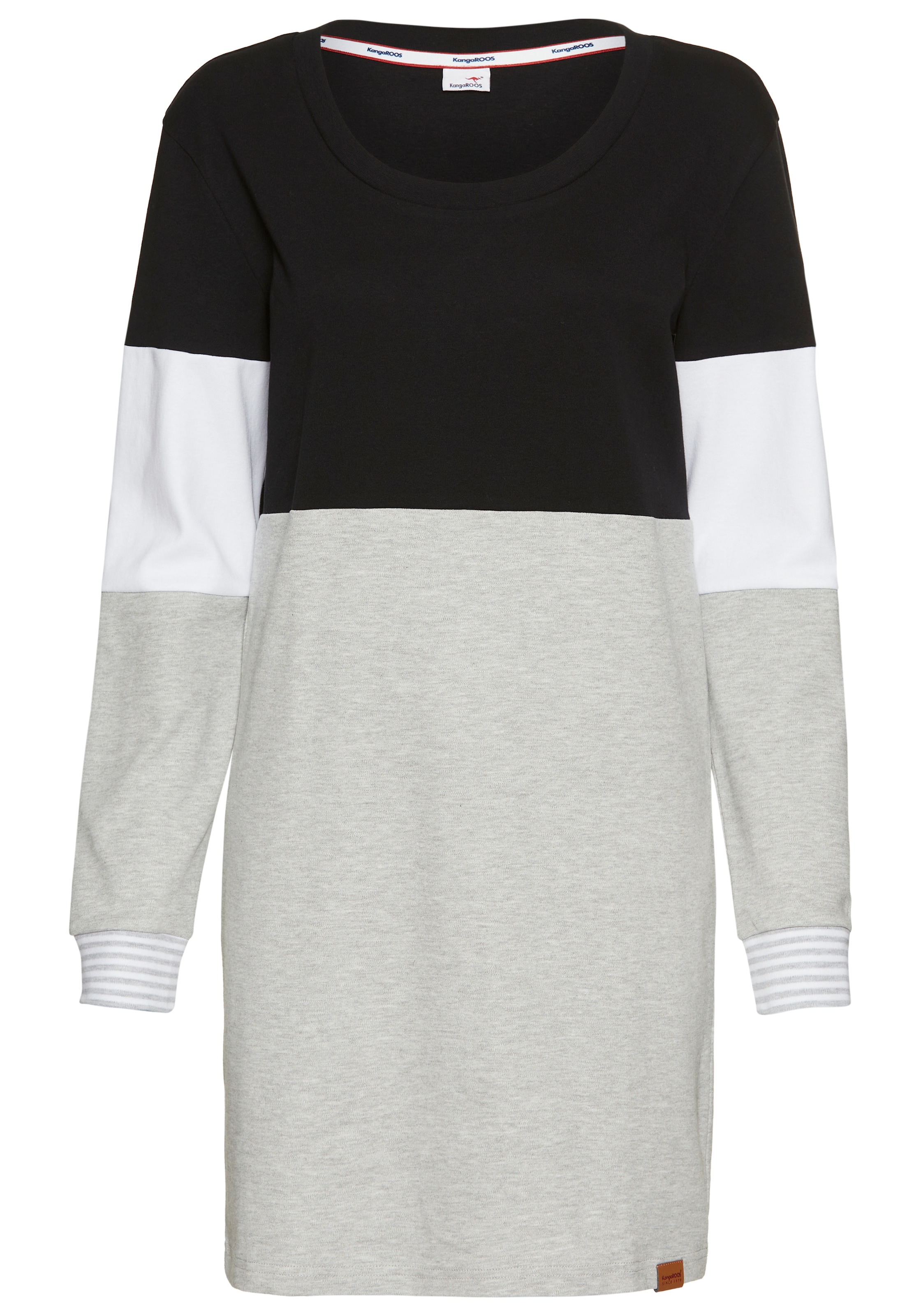KangaROOS Sweatkleid, im Colorblock-Design - NEUE KOLLEKTION