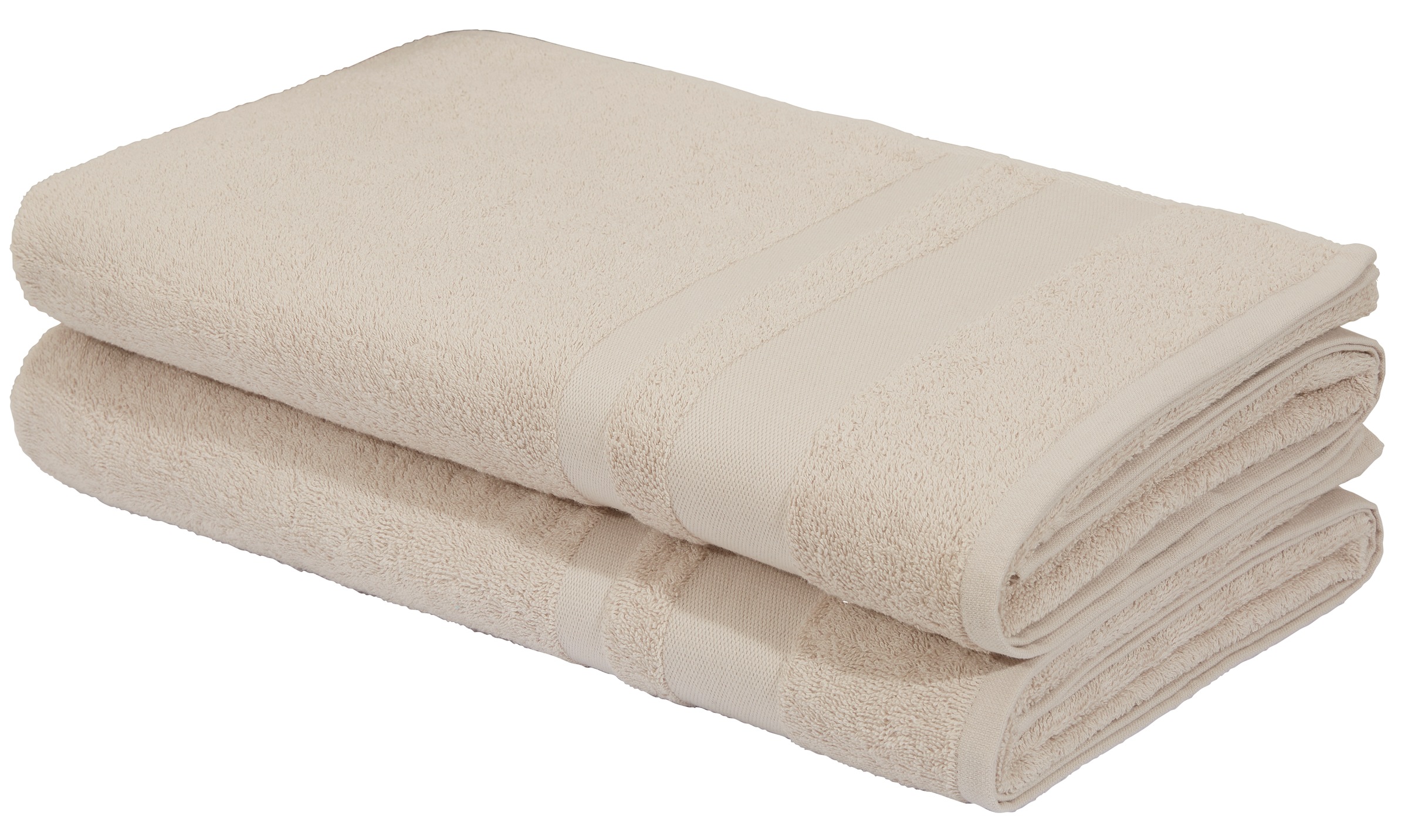 my home Saunatuch »Vanessa 2x 80x200cm«, (Set, 2 St., 80x200), Handtücher m günstig online kaufen