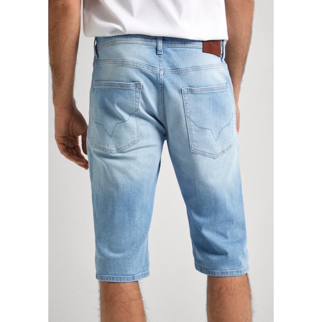 Pepe Jeans Shorts, mit Markenlabel
