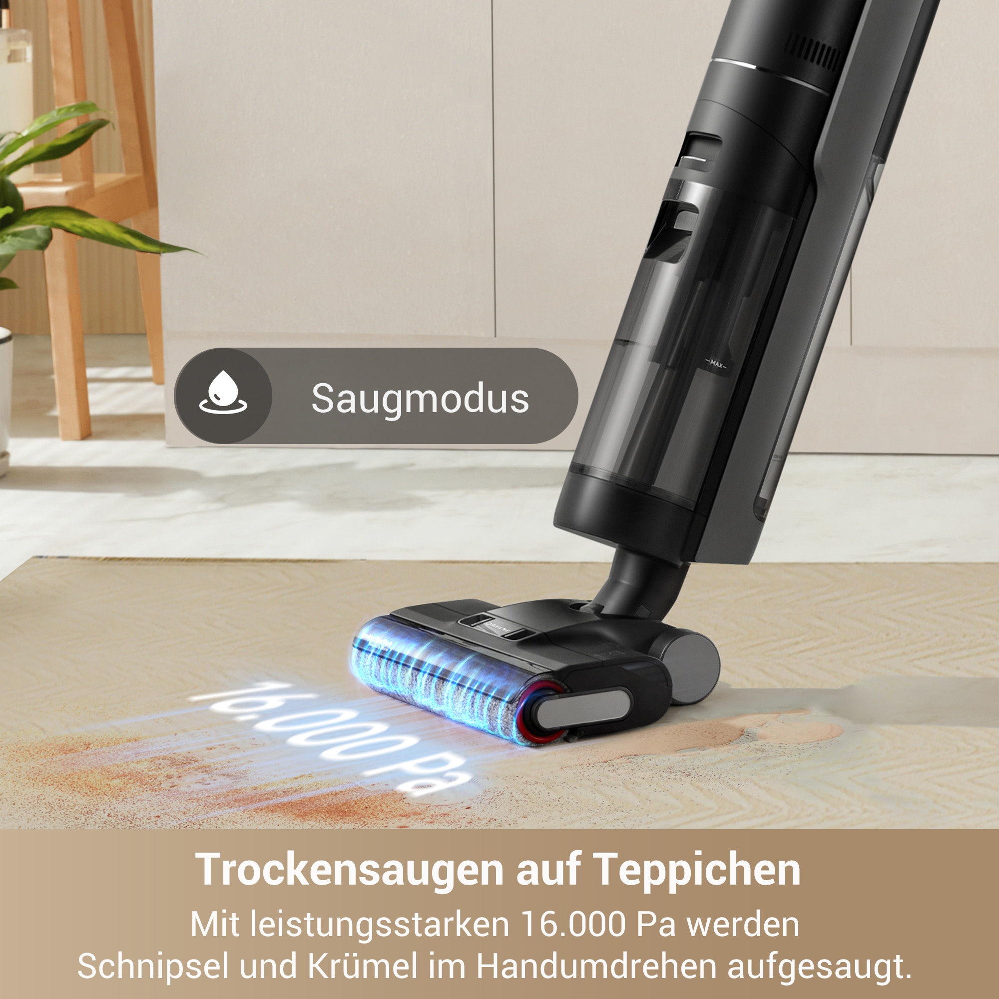 Dreame Nass-Trocken-Sauger »G10 Pro« 300 W, Intelligente Schmutzerkennung, Selbstreinigung