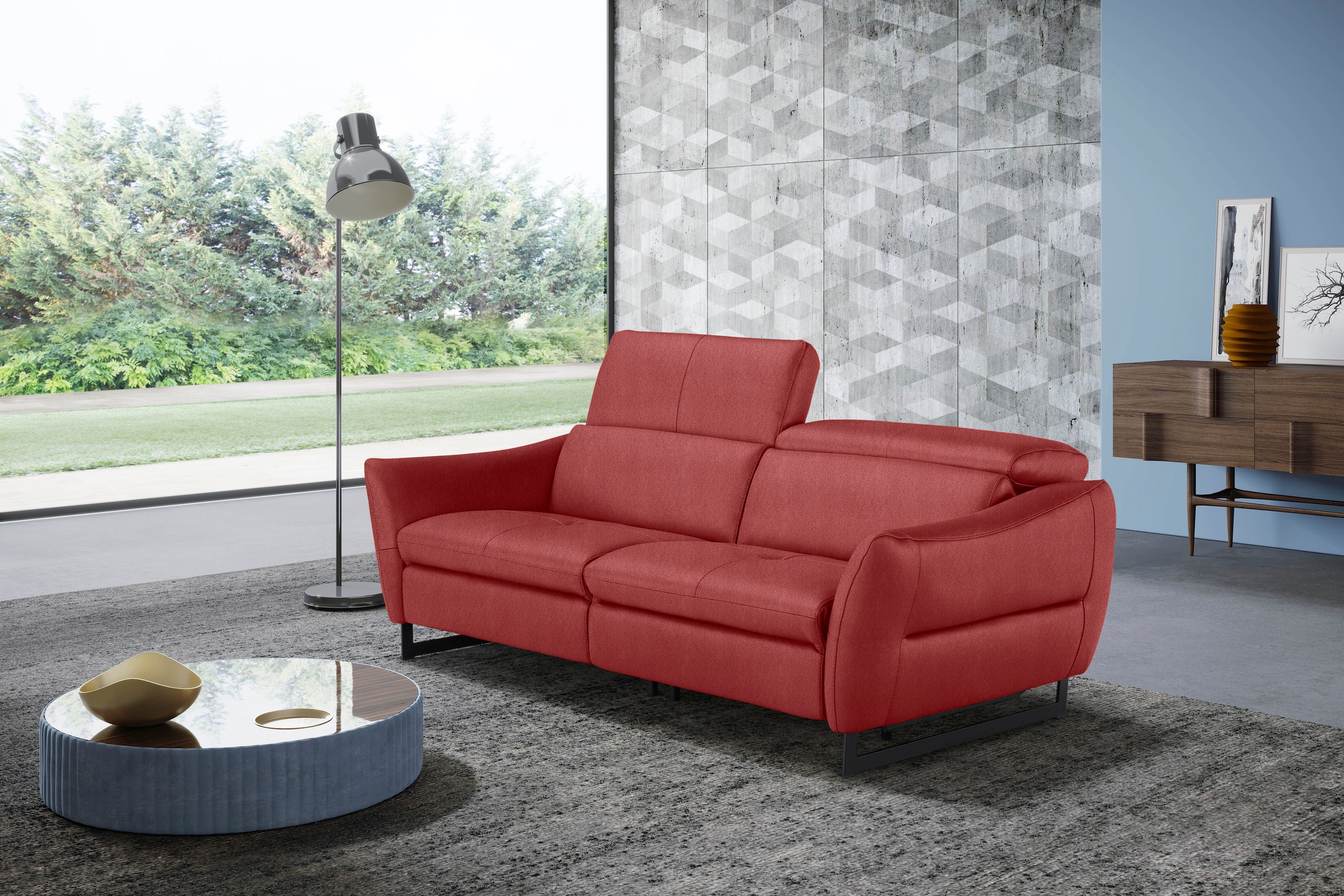 Egoitaliano 2,5-Sitzer "Dafne, elegantes Designsofa mit hohem Sitzkomfort", günstig online kaufen