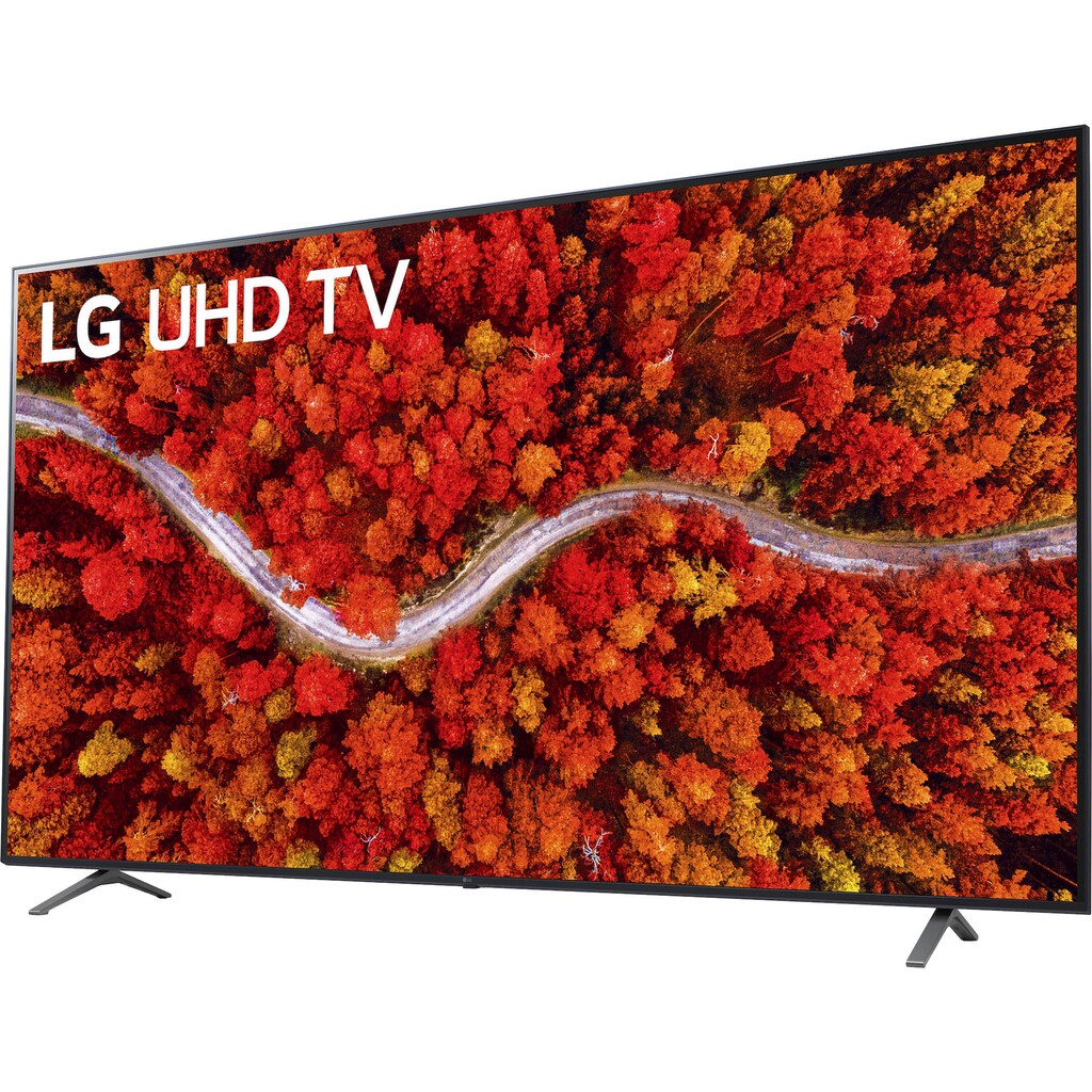 LG LCD-LED Fernseher »82UP80009LA«, 207 cm/82 Zoll, 4K Ultra HD, Smart-TV, (bis zu 120Hz)-LG Local Contrast-α7 Gen4 4K AI-Prozessor-Sprachassistenten-Dolby Vision IQ™-Dolby Atmos®