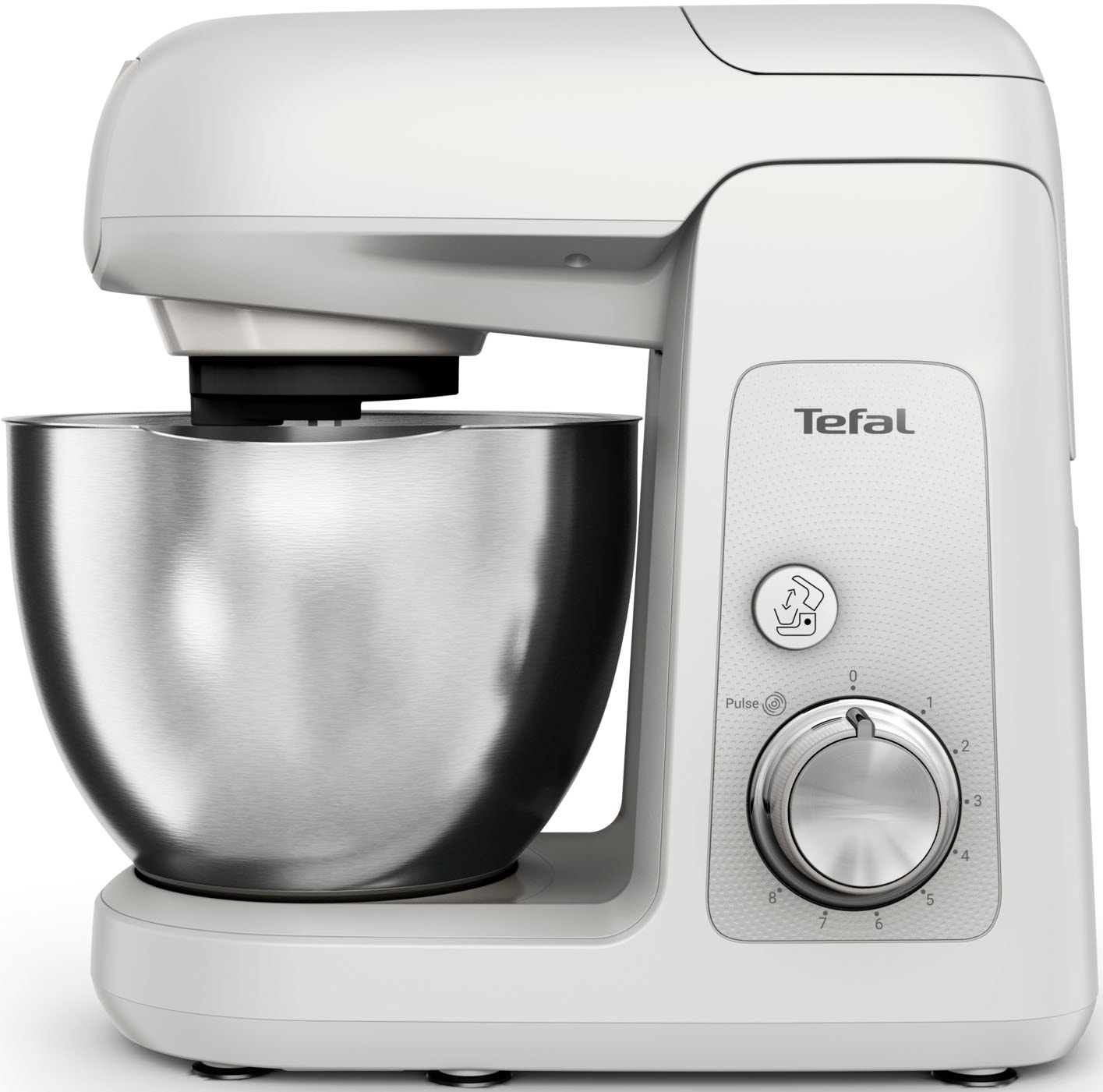 Tefal Küchenmaschine »QB525B Bake Partner«, langlebiges Metallgetriebe, planetarisches Rührsystem