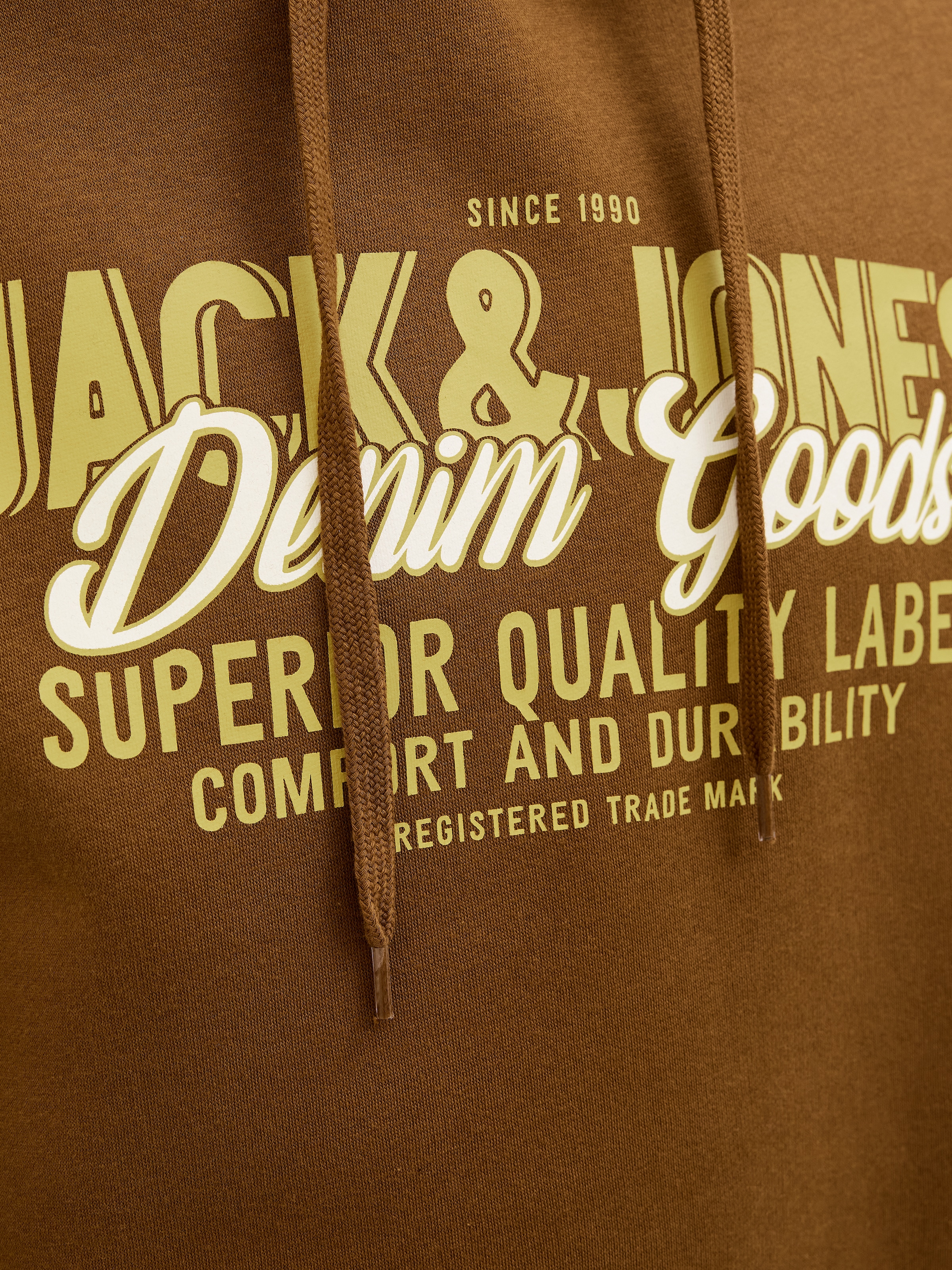 Jack & Jones Kapuzensweatshirt »JJELOGO SWEAT HOOD 2 COL 25/26 NOOS«, mit stylischem Print
