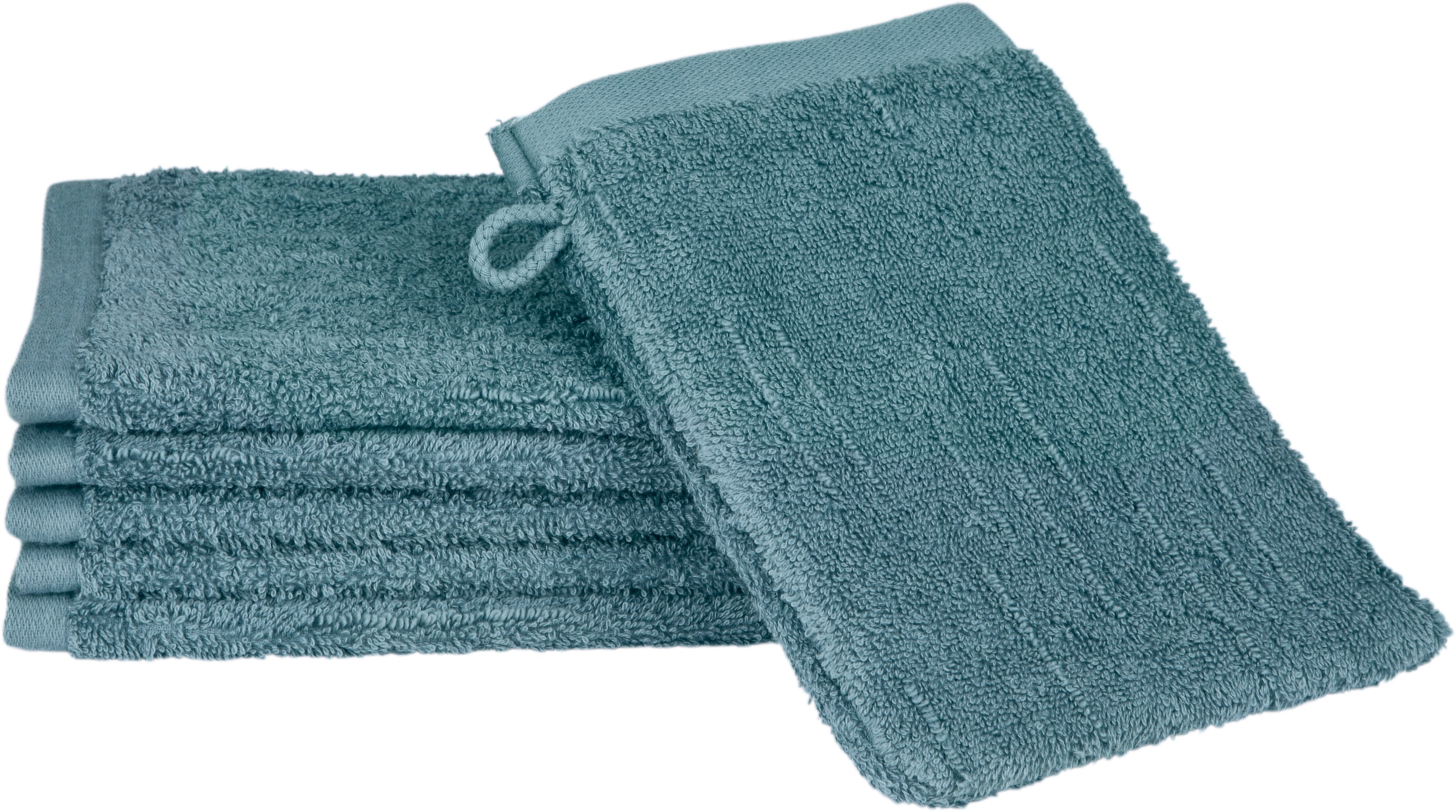 ROSS Waschhandschuh »Premium«, (6 6 Waschhahndschuhe), bequem Baumwolle tlg., schnell bestellen und 100