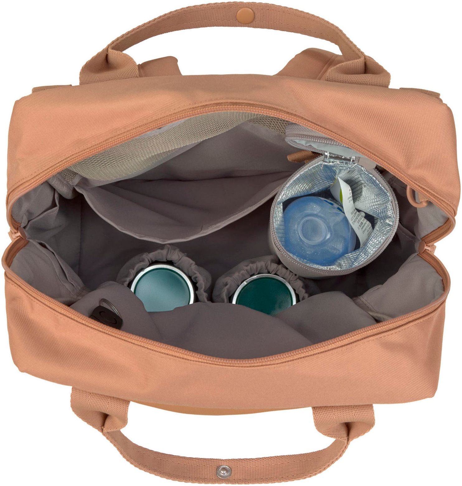 LÄSSIG Wickelrucksack »Green Label, Vividal Backpack, almond«