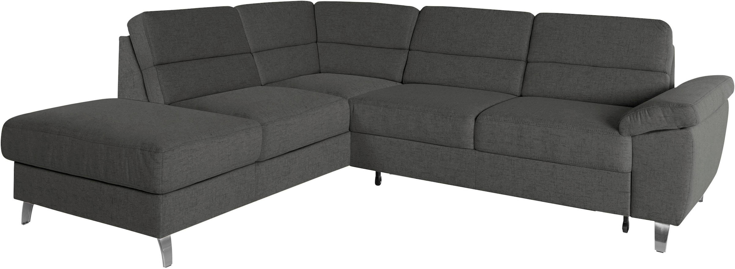 sit&more Ecksofa »Sorano L-Form«, wahlweise mit Bettfunktion und Bettkasten günstig online kaufen