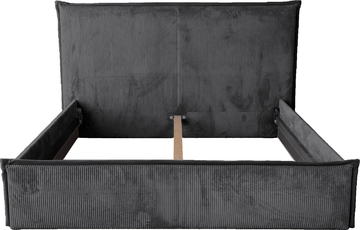 COLLECTION AB Polsterbett »Marla erhältlich in der Breite 180x200cm, mit Cordstoff bezogen«, wahlweise mit Lattenrost und King-Matratze (28cm)