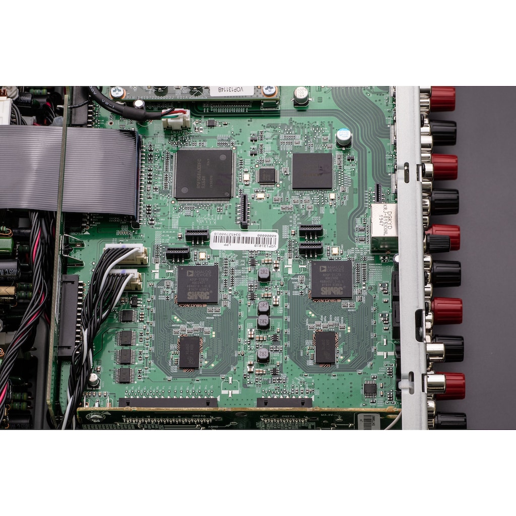 Denon AV-Receiver »AVCX4700 - 9-Kanal«, 9, (LAN (Ethernet)-WLAN-Bluetooth automatische Lautsprecherkalibrierung-USB-Mediaplayer-Video Upscaling-Sprachsteuerung), kabellose Multiroom-Musikstreaming-Technologie HEOS Built-in