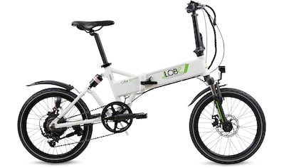 E-Bike »City III weiß«, 7 Gang, Shimano, Heckmotor 250 W