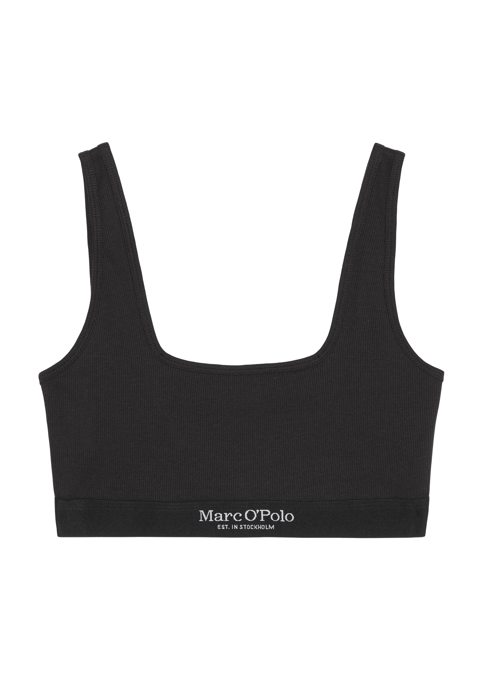 Marc O'Polo Bralette »Iconic Rib Bralette«, Feinripp, elastisch