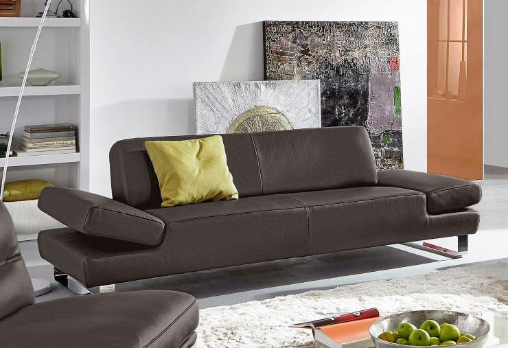 W.SCHILLIG 2-Sitzer »taboo Designsofa mit hohem Sitzkomfort«, mit Normaltiefe, inklusive Armlehnenverstellung