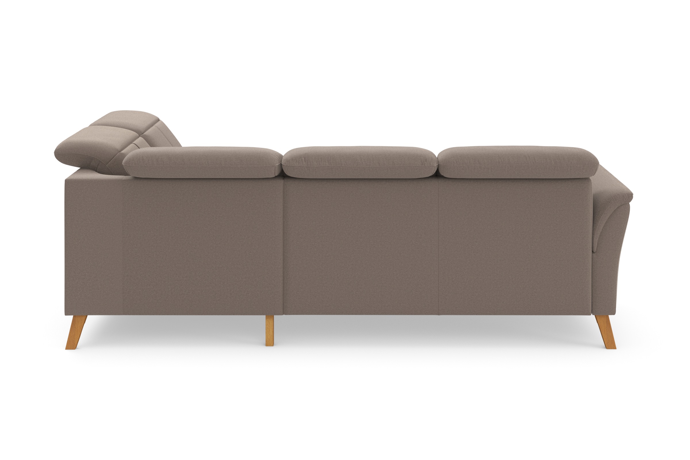 sit&more Ecksofa »Romero L-Form«, wahlweise mit oder ohne TV-Funktion, Bettfunktion, Bettkasten
