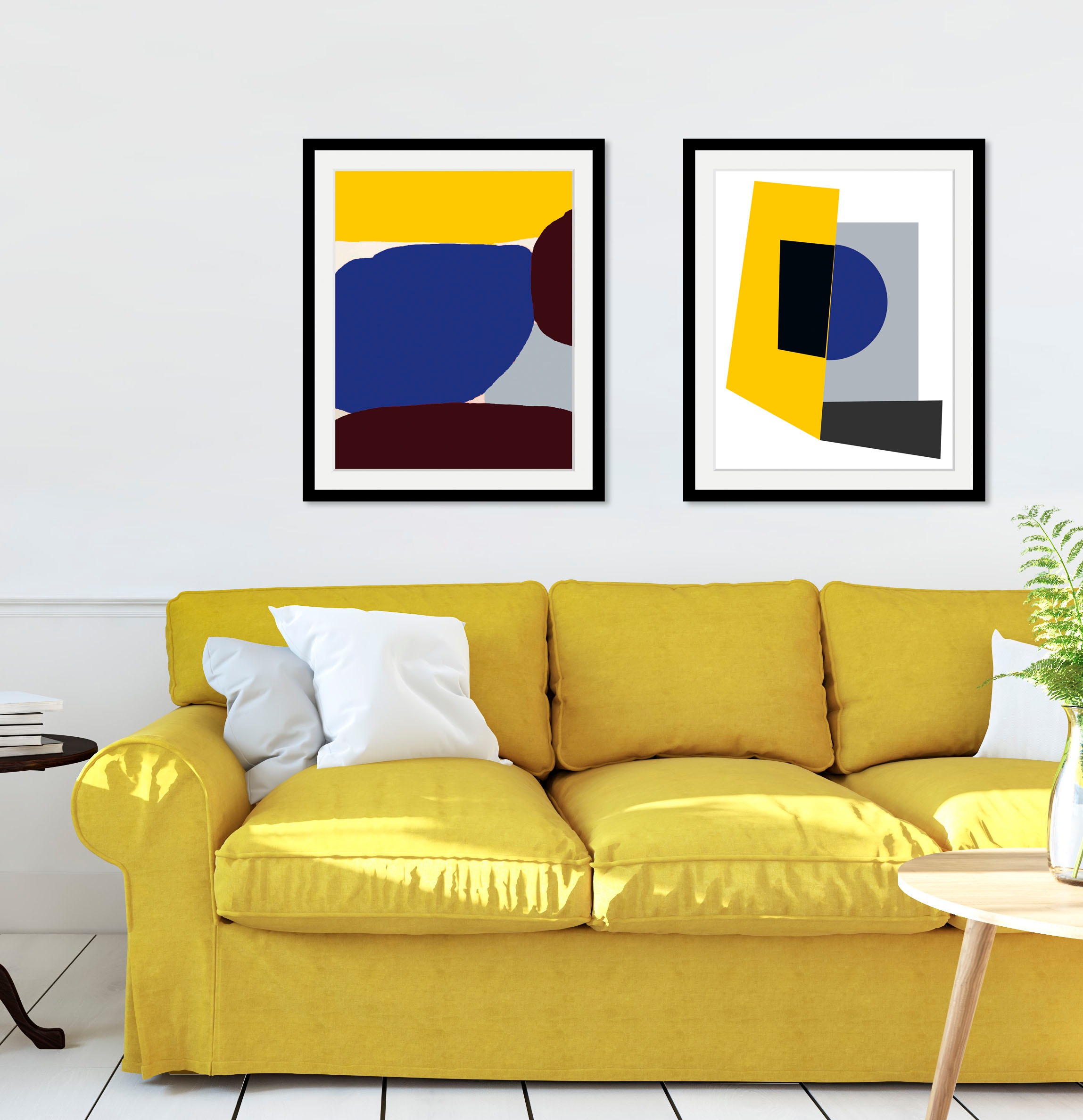 queence Bild »Laslie«, Abstrakt-Figuren-Kunst-Zeichen, (1 St.), HD Premium günstig online kaufen