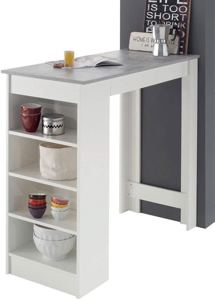 HBZ Bartisch »Mojito, TOPSELLER!«, (Bartisch, Tisch), Bartisch mit Regal be günstig online kaufen