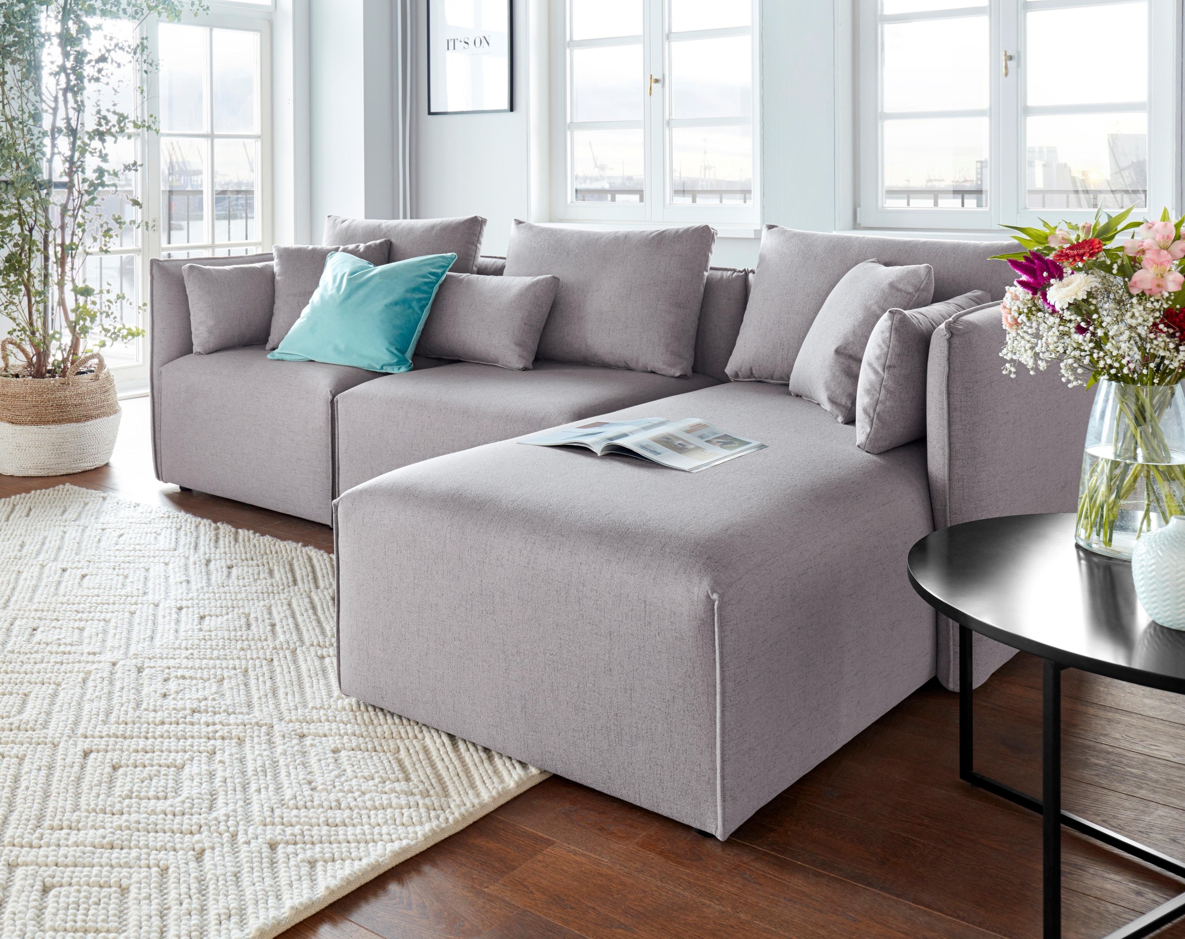 andas Ecksofa "Nöre L-Form" 3 Teile, in vielen Bezugsqualitäten und Farben. günstig online kaufen