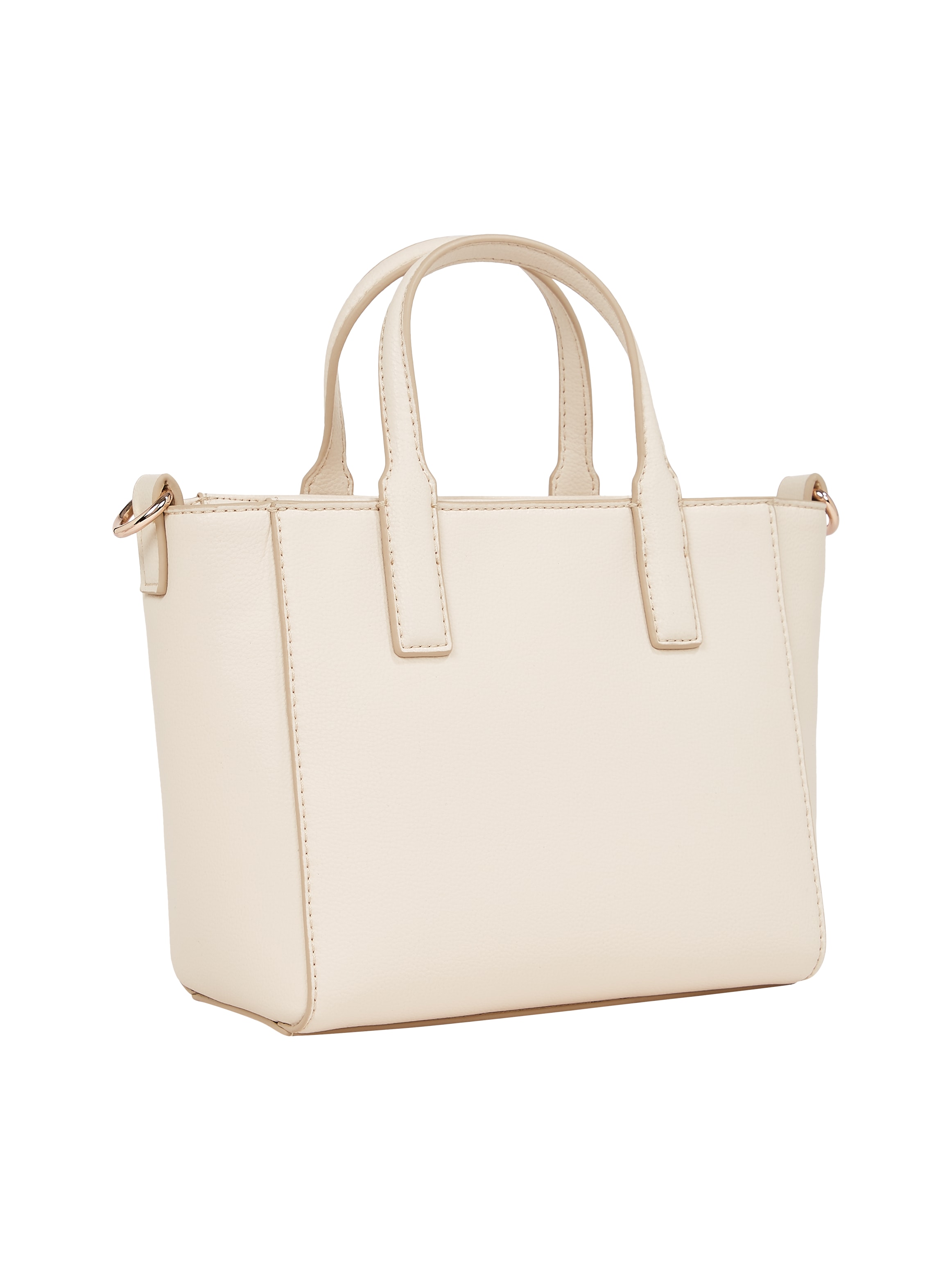 Tommy Hilfiger Shopper »TH SOFT LOGO MINI TOTE«, Damen Beuteltasche, Henkeltasche, Schultertasche mit TH-Logo
