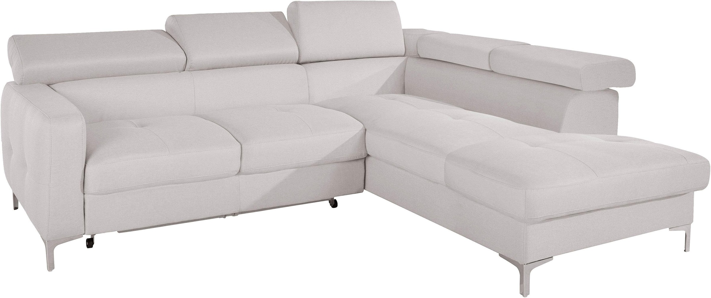 COTTA Polstergarnitur »Sammy L-Form«, (Set), Set bestehend aus: Ecksofa mit günstig online kaufen