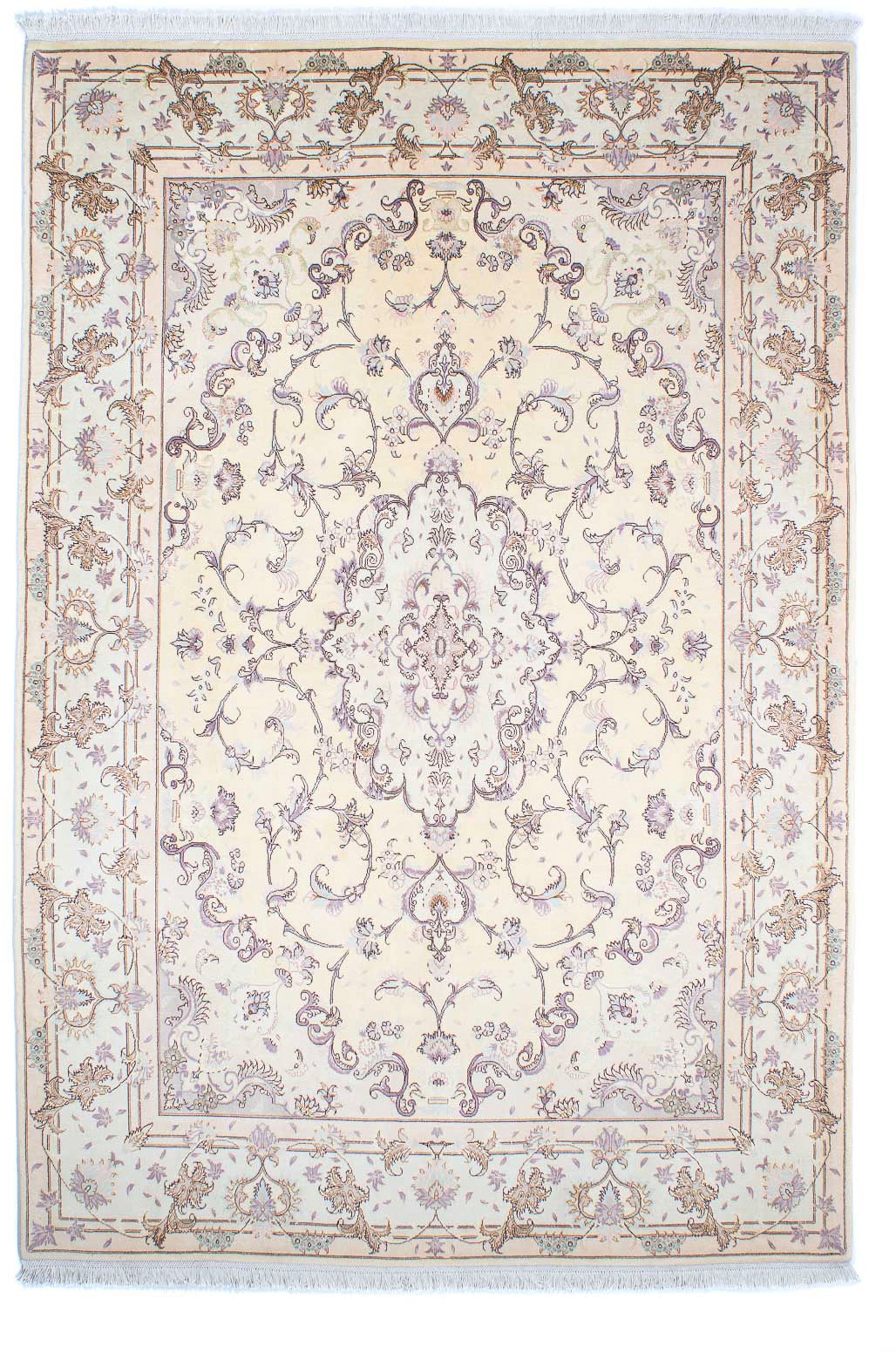 morgenland Orientteppich »Perser - Täbriz - Royal - 239 x 163 cm - beige«, günstig online kaufen