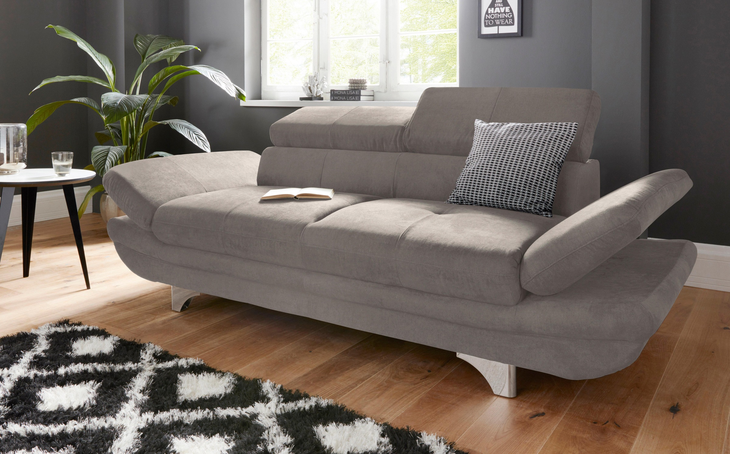 COTTA 2-Sitzer »Enterprise«, Big-Sofa, mit Armteilverstellung & Kopfteilver günstig online kaufen
