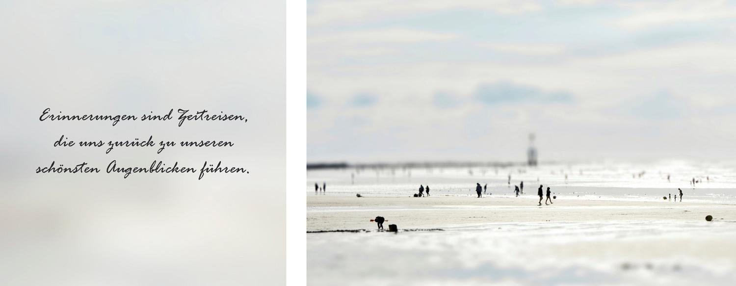 queence Leinwandbild »Zeitreisen« Kunst   Meer   Meer Bilder   Menschen   M günstig online kaufen