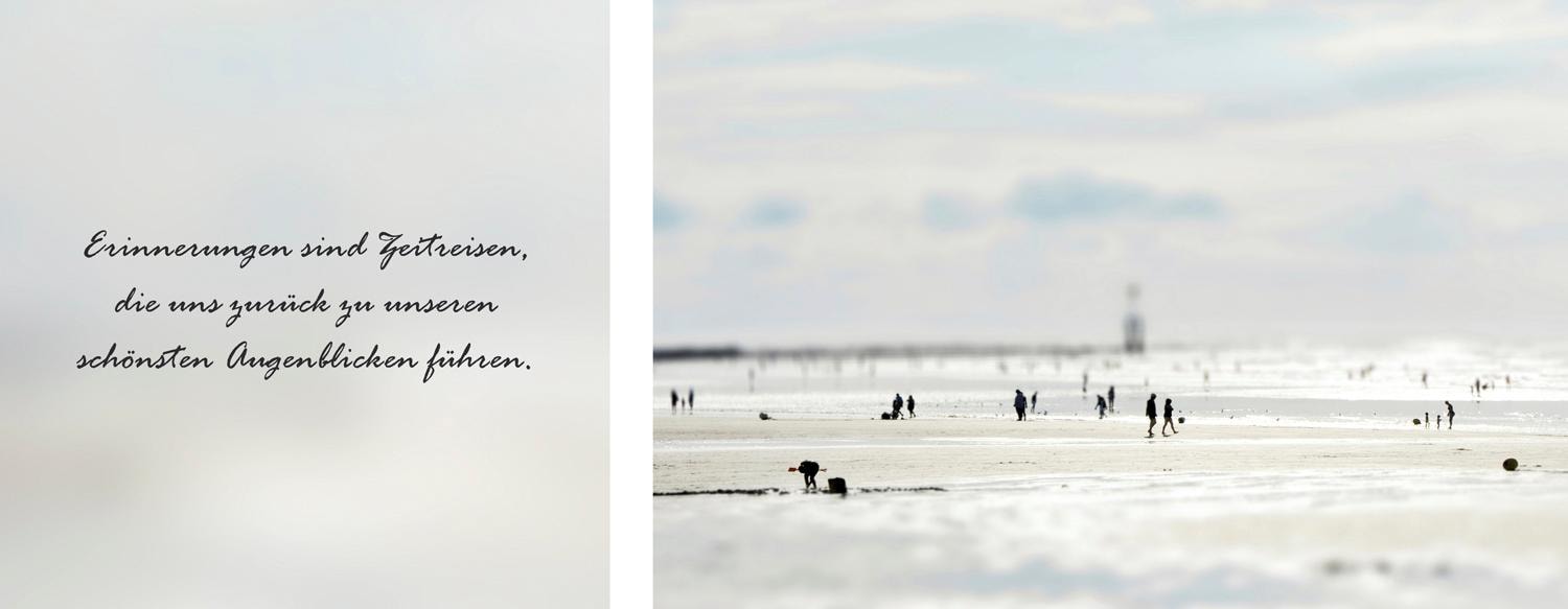 queence Leinwandbild »Zeitreisen«, Menschen-Meer-Meer Bilder-Kunst-Modern-S günstig online kaufen