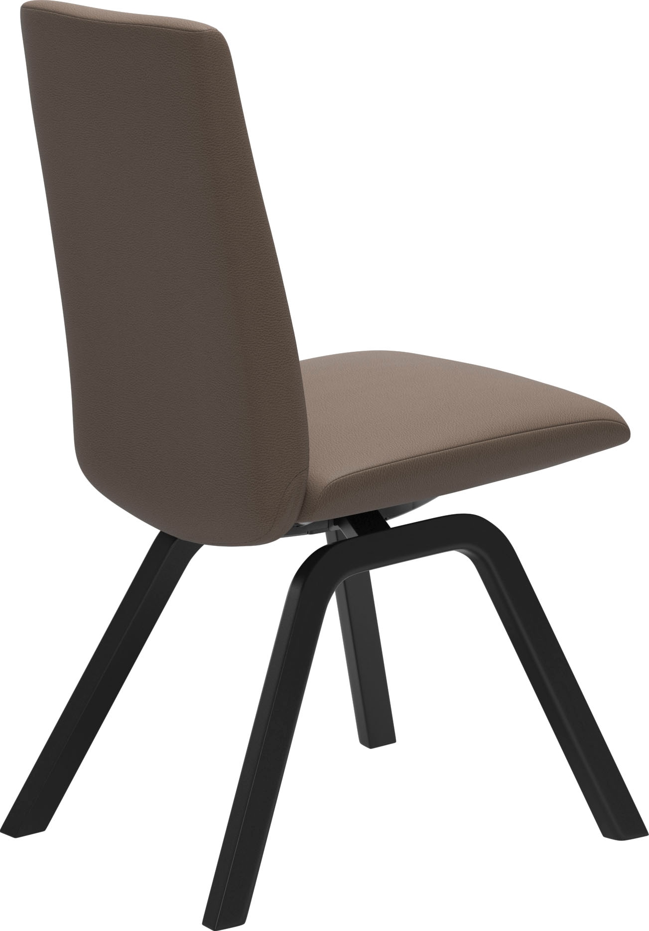 Stressless® Polsterstuhl »Laurel«, Leder BATICK, Low Back, Größe M, mit schräggestellten Beinen in Schwarz