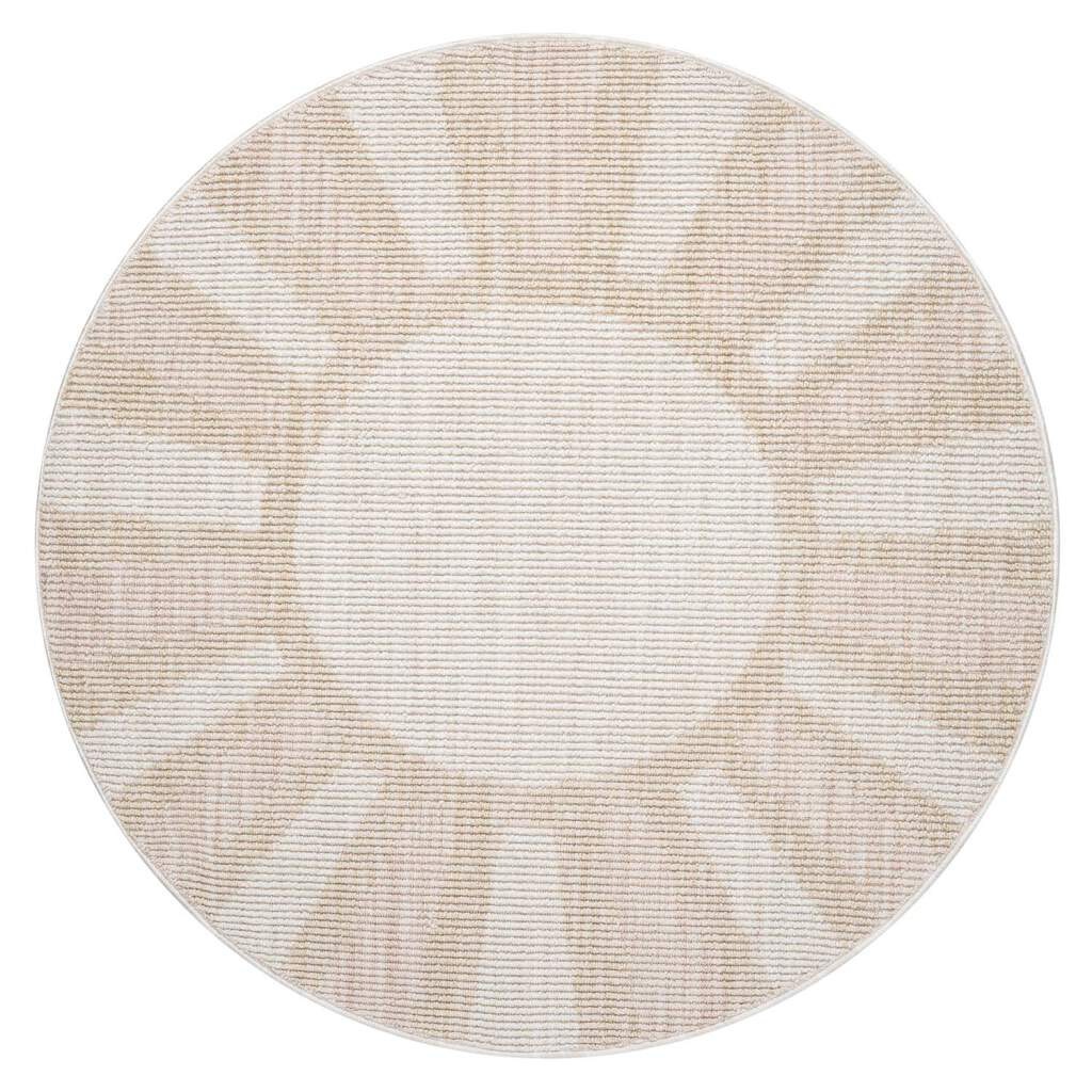 Carpet City Teppich »CLASICO 9152« rund 11 mm Höhe Kurzflor, Hochtief-Muster, Boho, Wohnzimmer