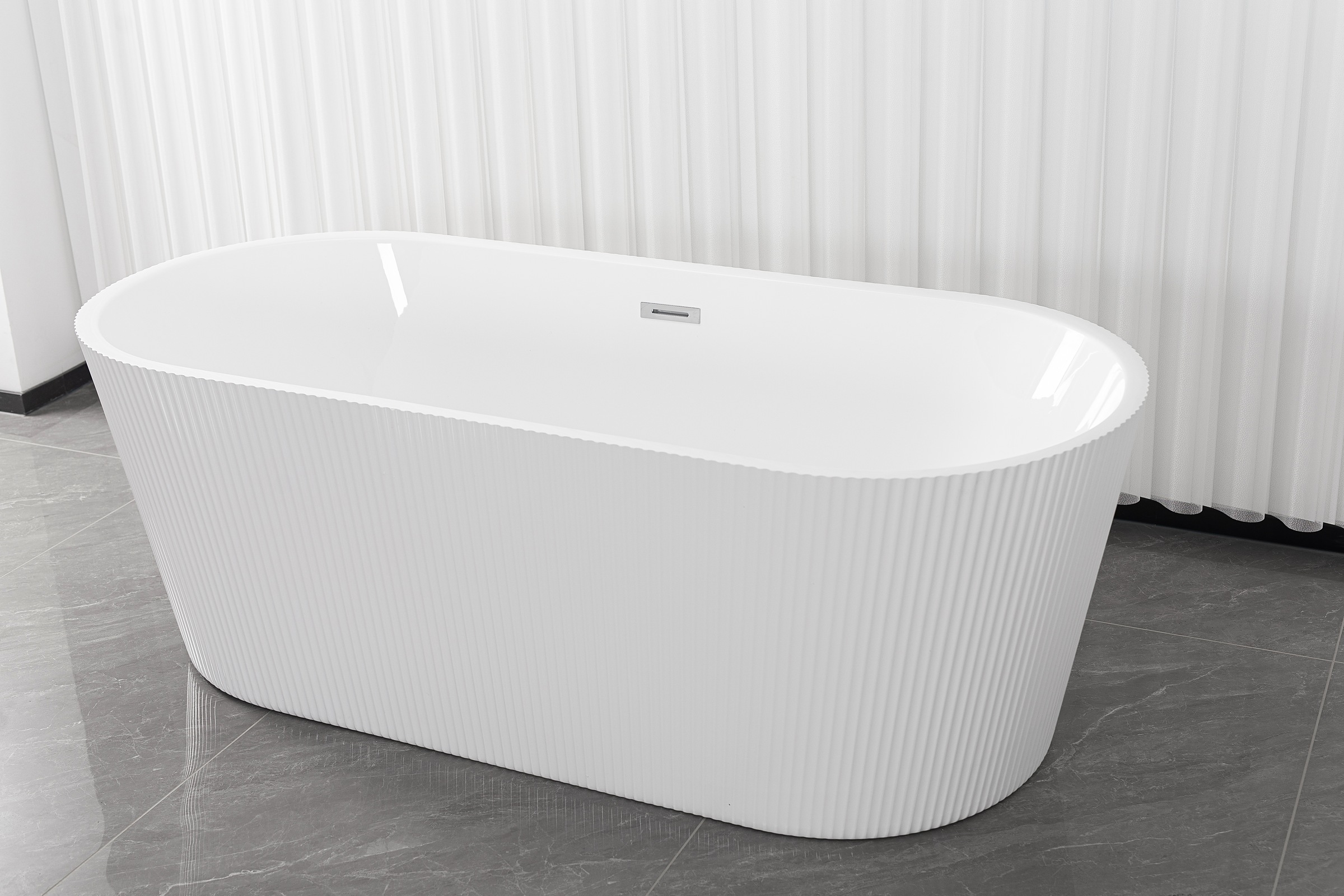 Sanotechnik Badewanne »RENO« Höhe 58 cm Vorrichtung für Ablaufschlauch   Üb günstig online kaufen