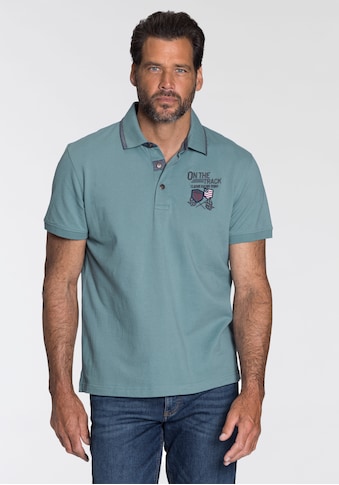 Arizona Poloshirt, in Piqué-Qualität und Bruststickerei kaufen