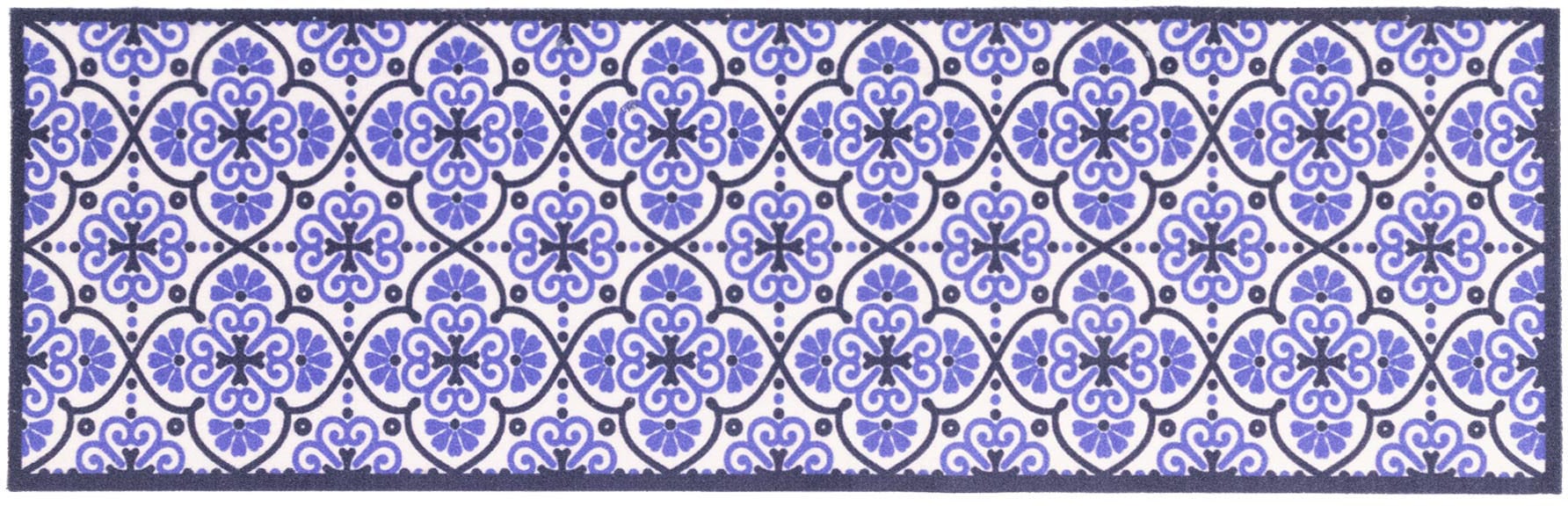 Primaflor-Ideen in Textil Küchenläufer »LISSABON«, rechteckig, Motiv Ornamente, Fliesen Design, rutschhemmend, waschbar, Küche