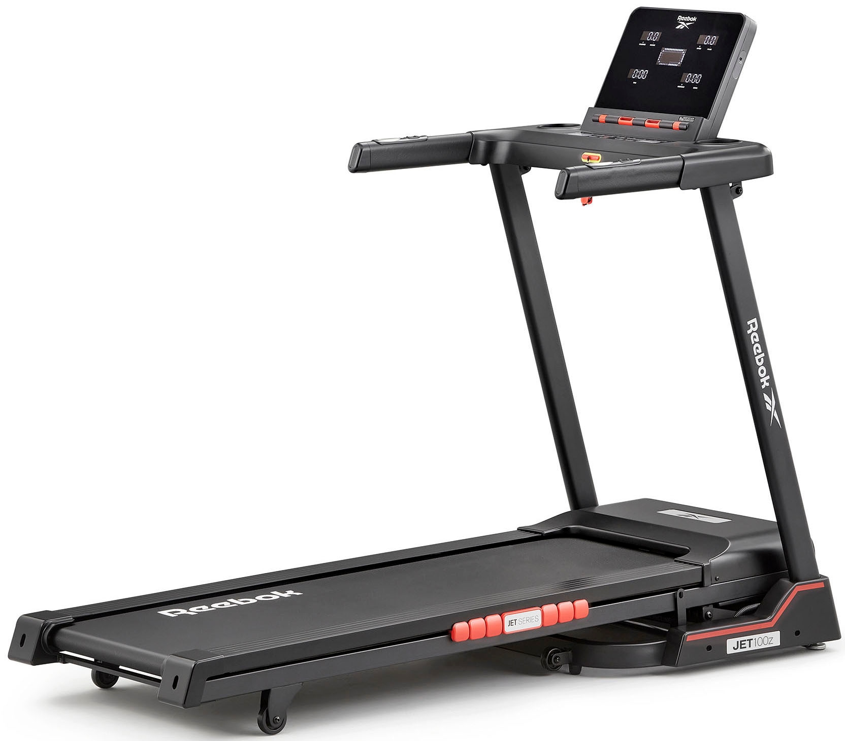 REEBOK Laufband »Jet 100z« bis max. 18 km/h, klappbar schwarz